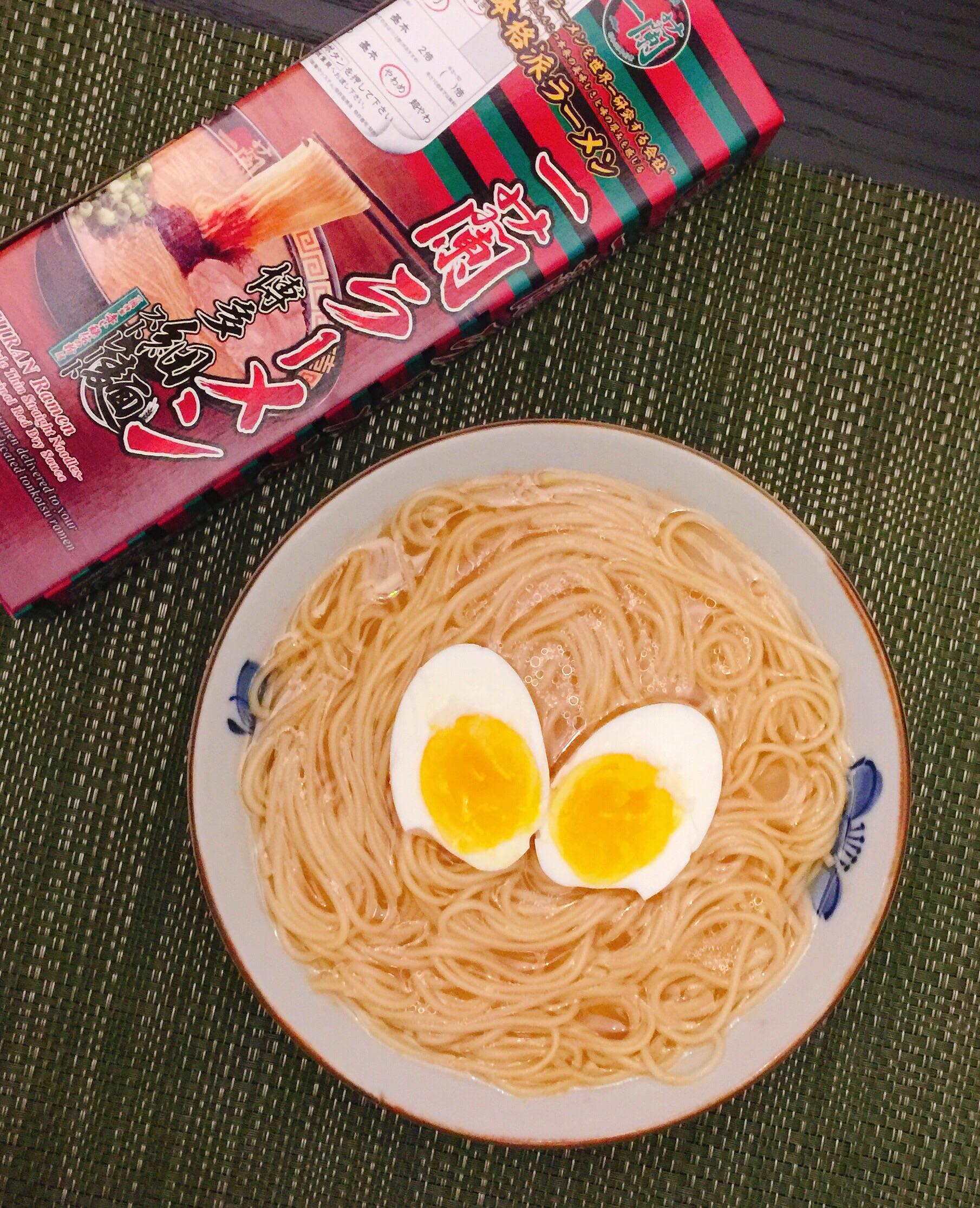 Tried Ichiran ramen hakata thin noodles today r/ramen