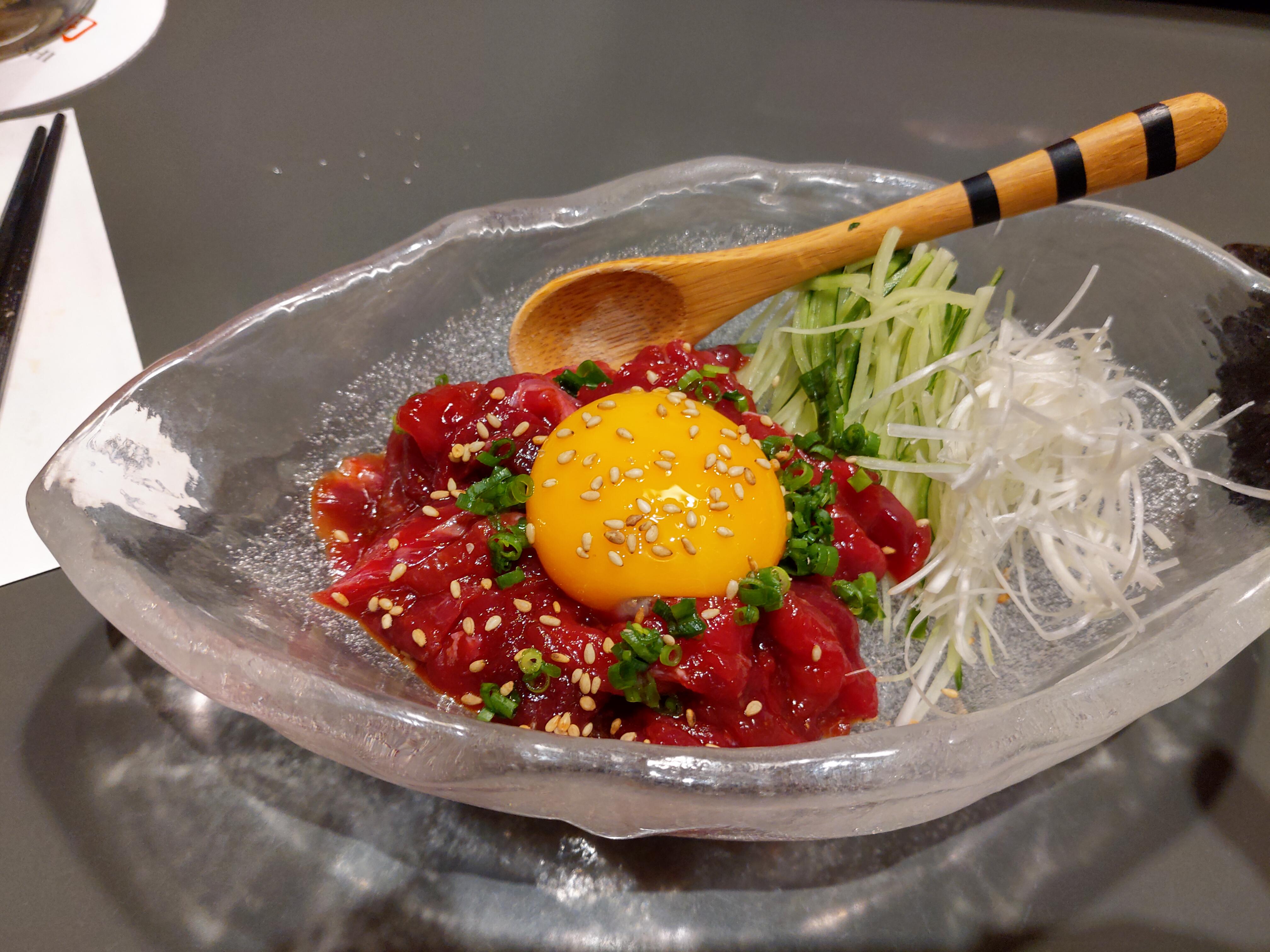 Bluefin Tuna Yukhoe I ate in Japan, can't stop thinking about this