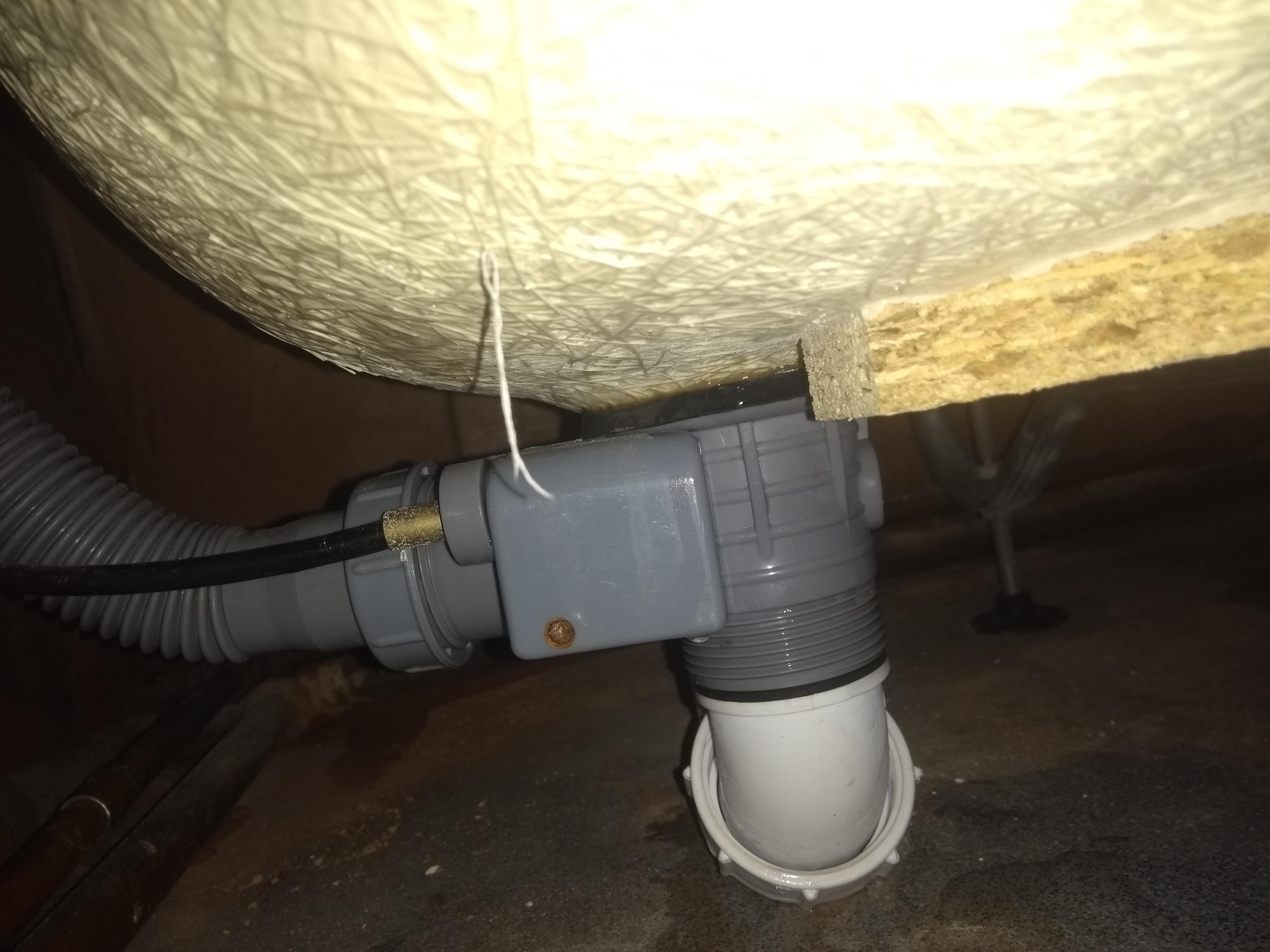 My bathroom is leaking and I need to work out how to change my bath