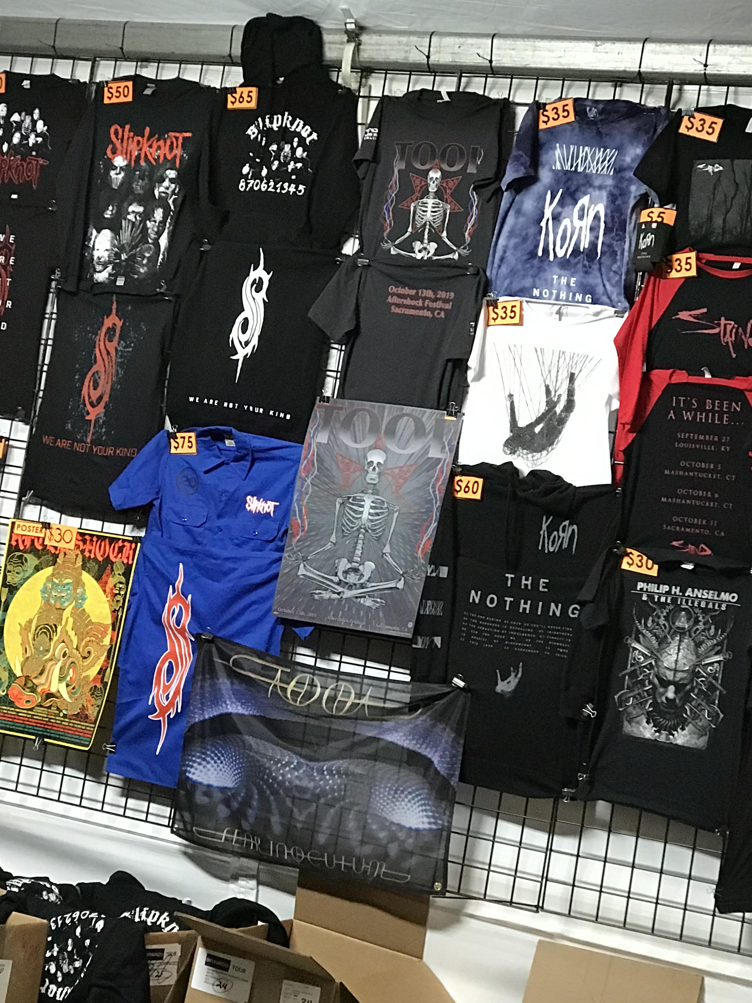 Merch at Aftershock pt. 2 r/ToolBand