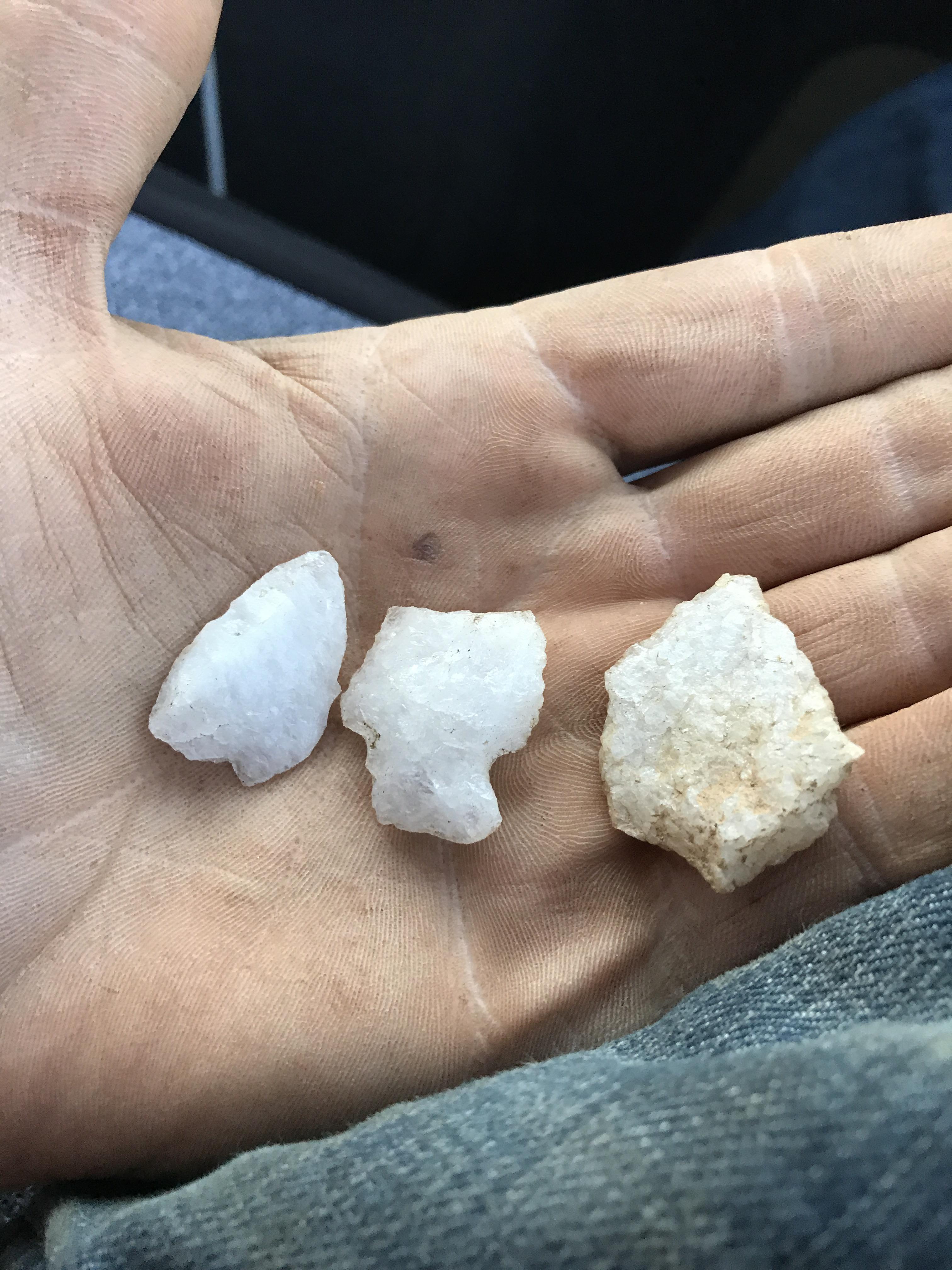 Northeast 3 sharp rocks r/Arrowheads