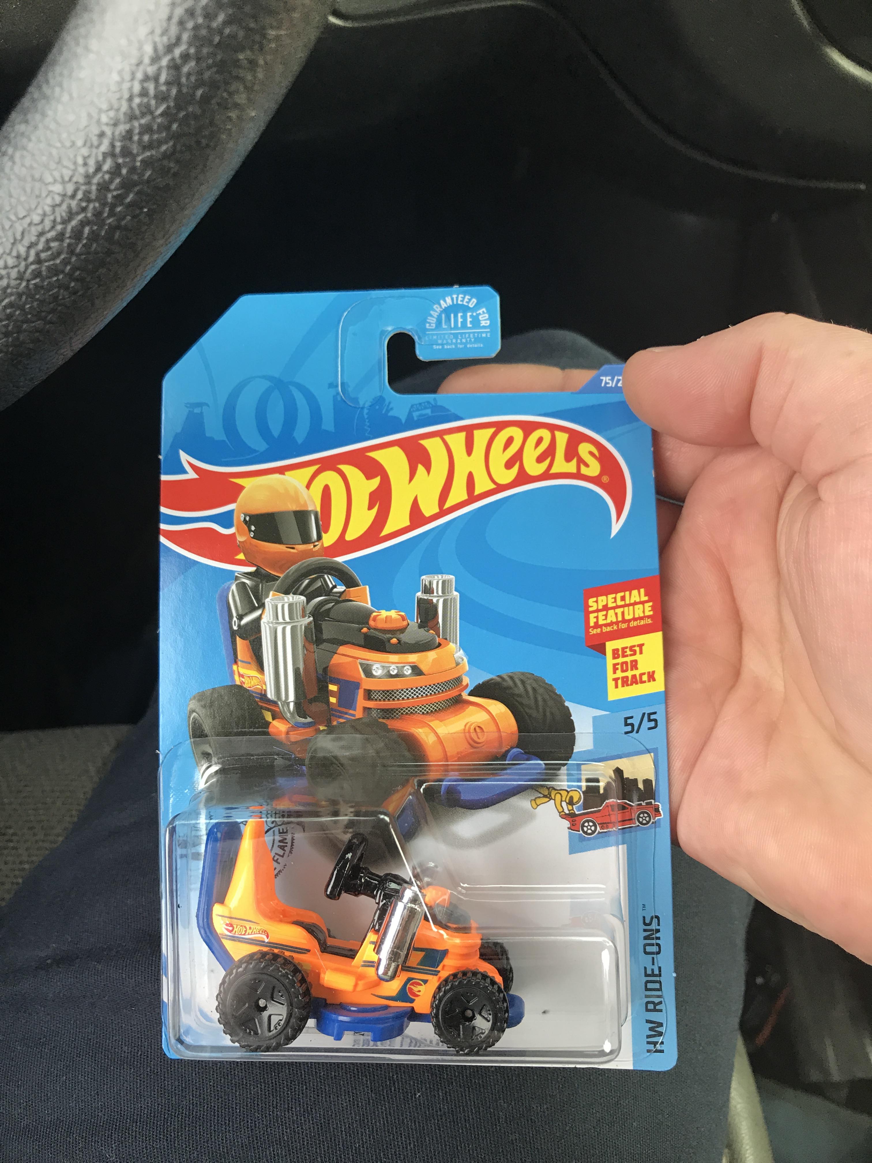 Go to the store for batteries, come out with a TH! r/HotWheels