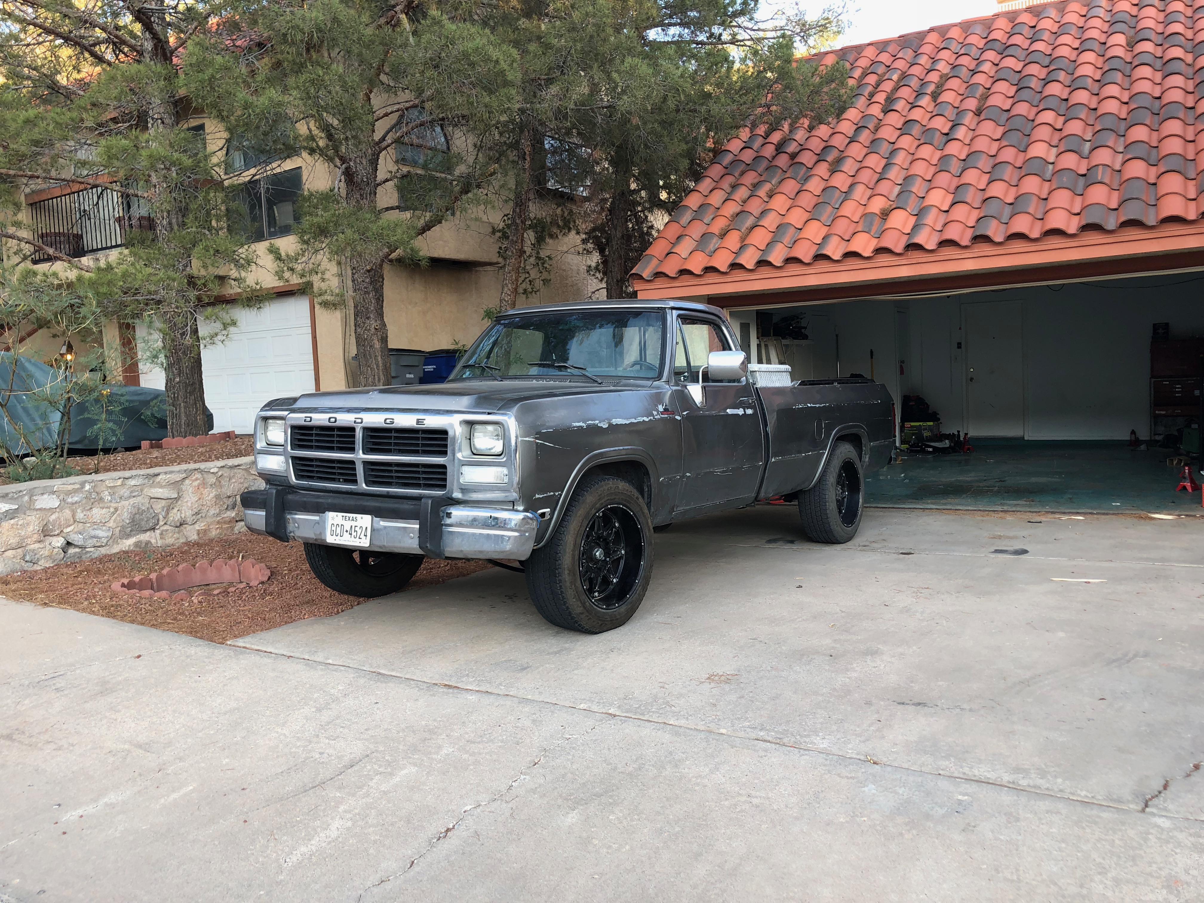 Rebuilt the front end of my First Gen Cummins, then put on new wheels and tires! r/Trucks
