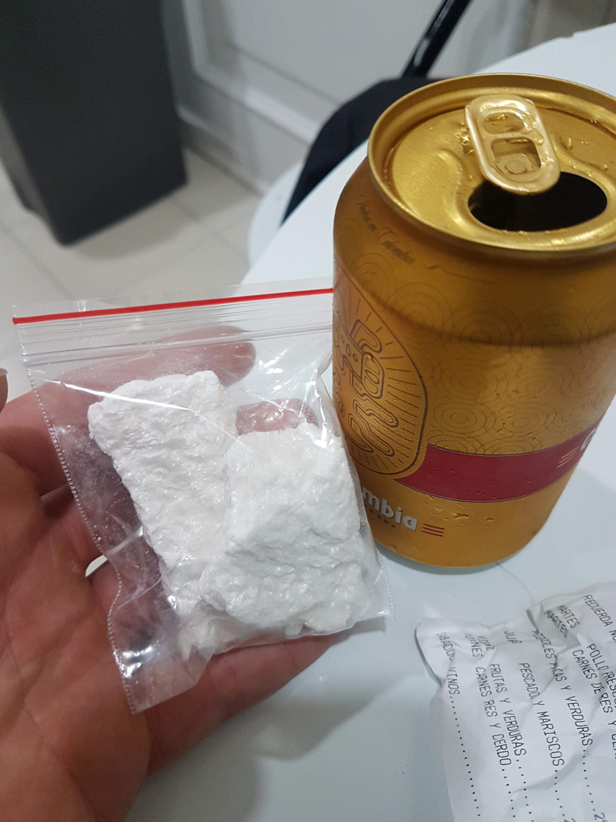 When you get an ounce of fishscale in Colombia for less than you pay
