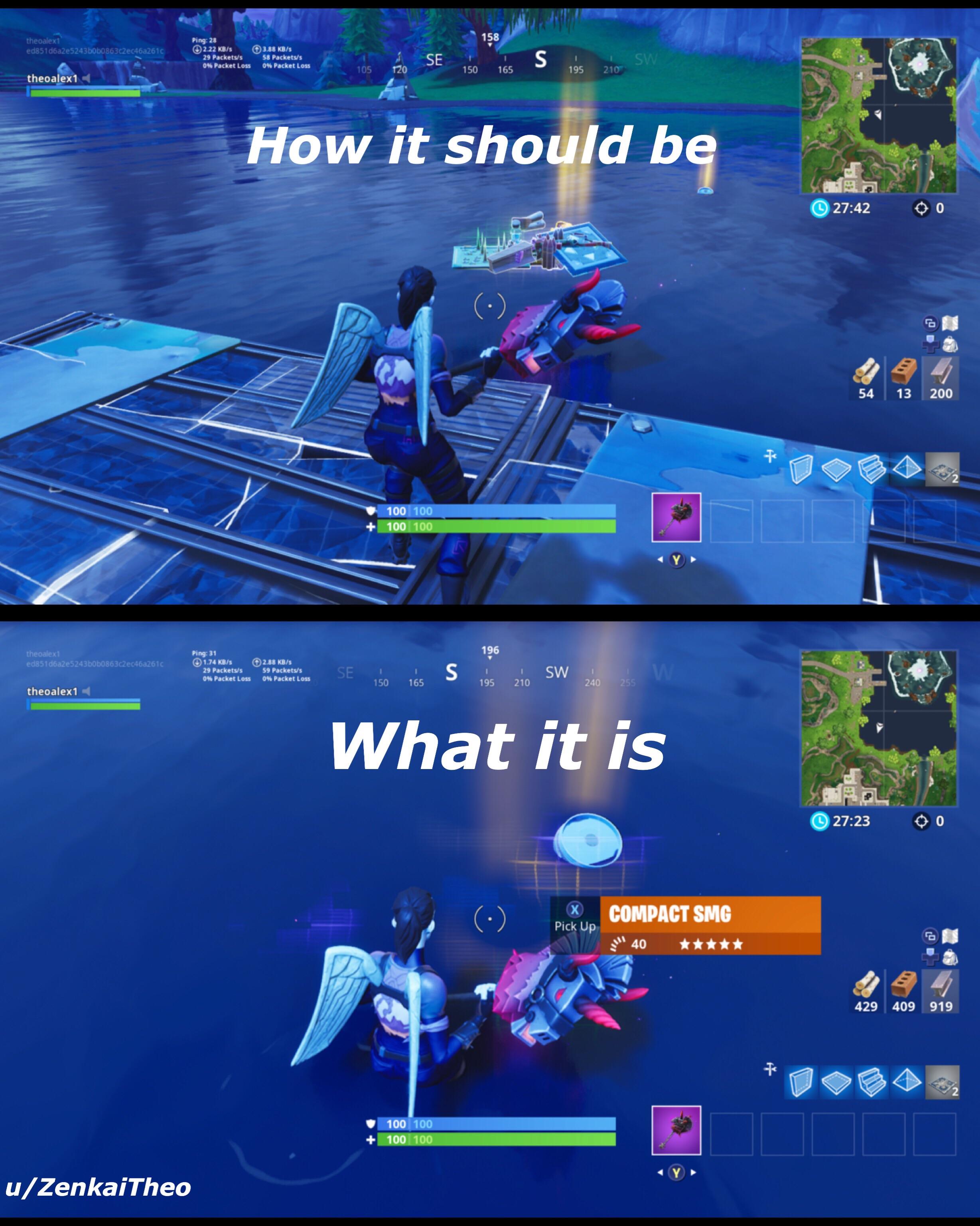 Can we please change Loot Lake back to what is was before. FortNiteBR