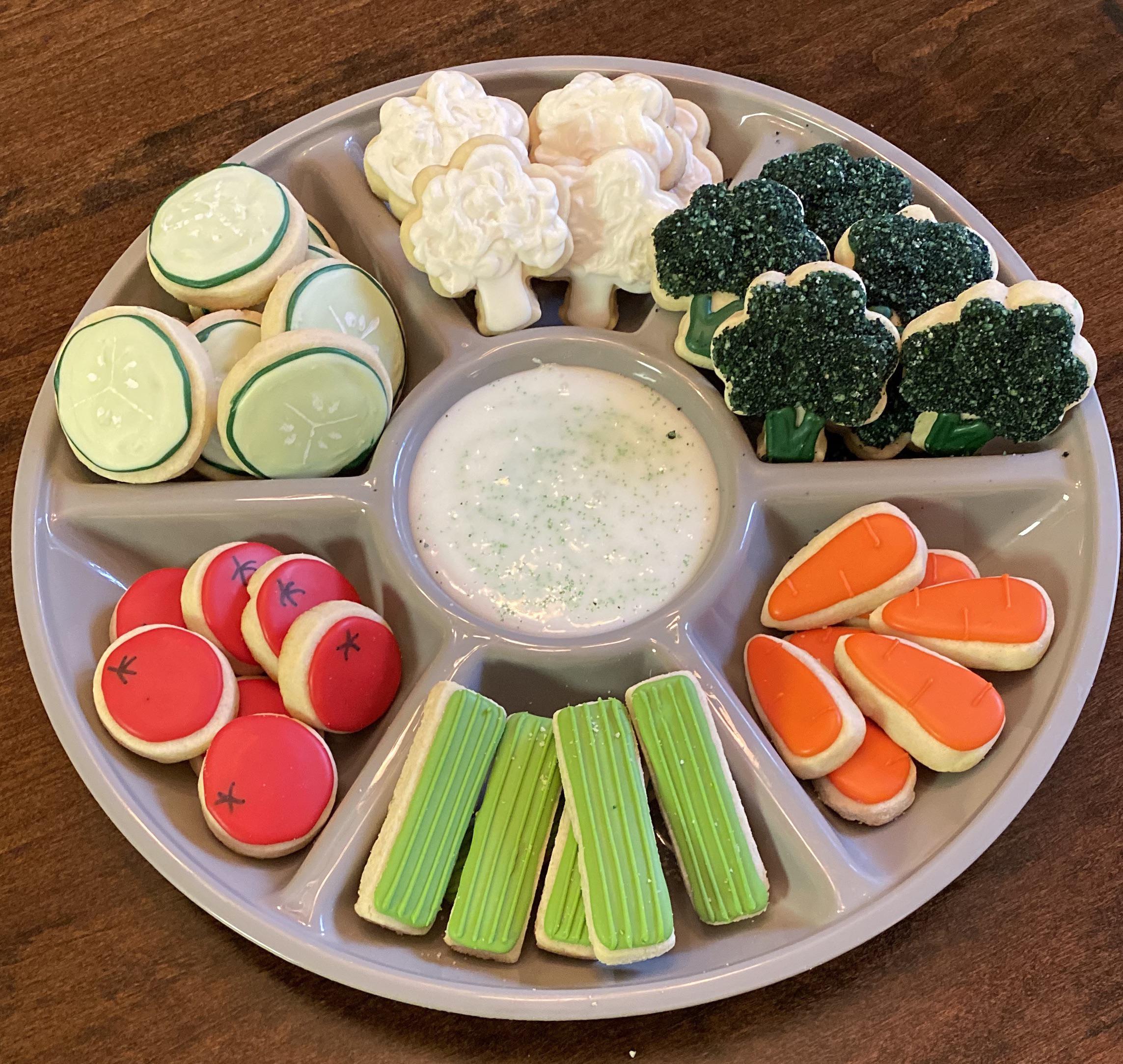 Veggies for a picky eater 😉 r/cookiedecorating