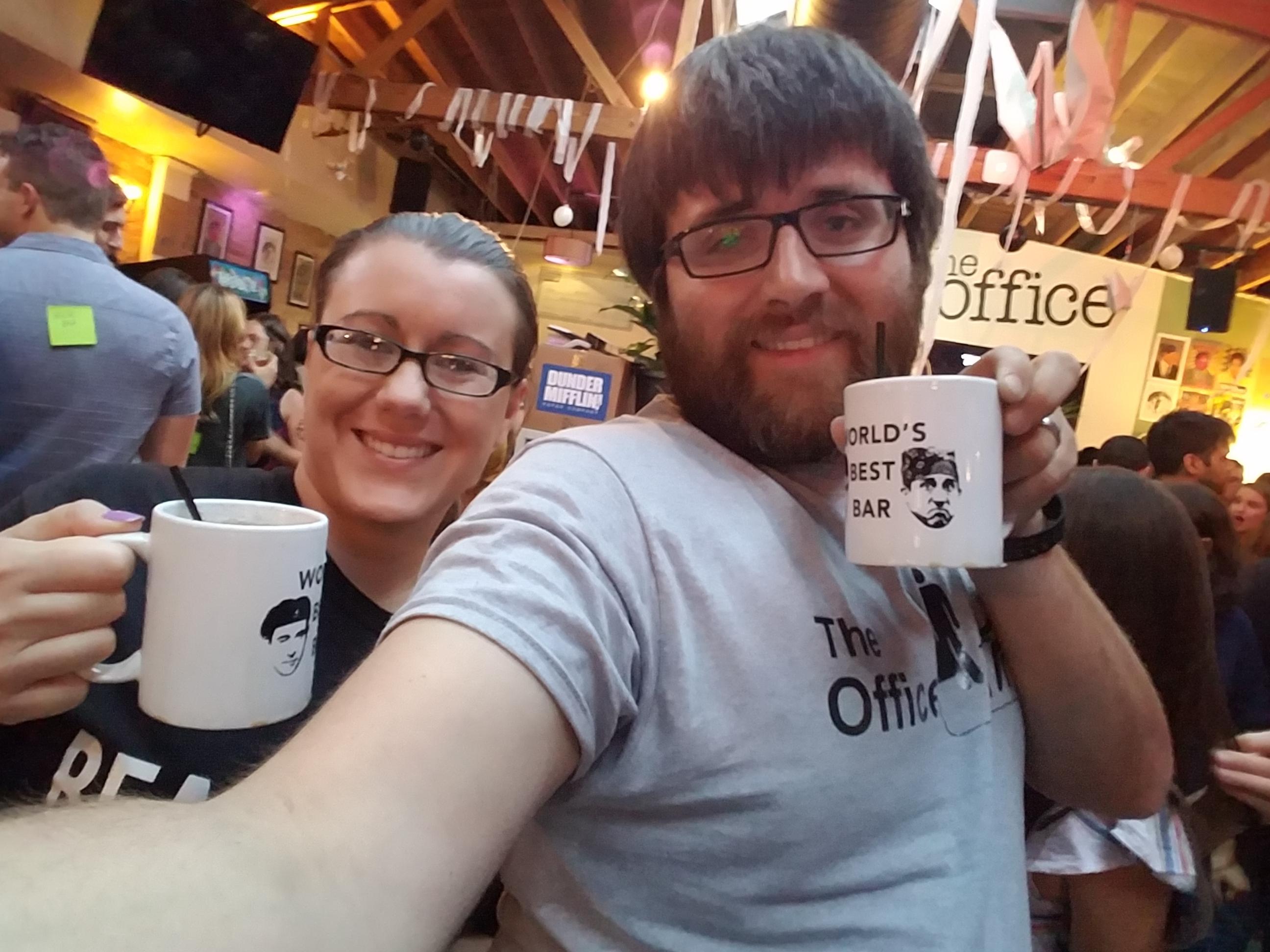 The Office Popup Bar in Chicago! I was in town for a wedding so I HAD