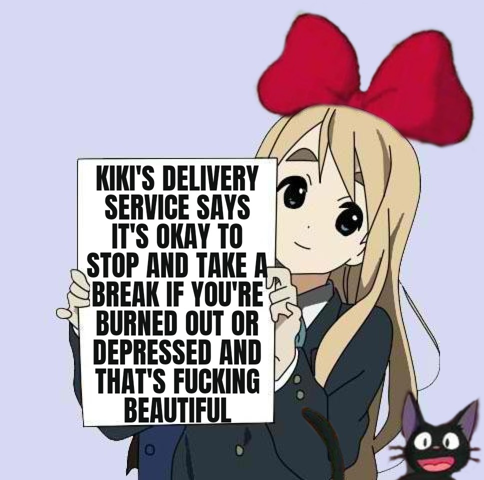 I'm pulling for you. We're all in this together. r/Animemes