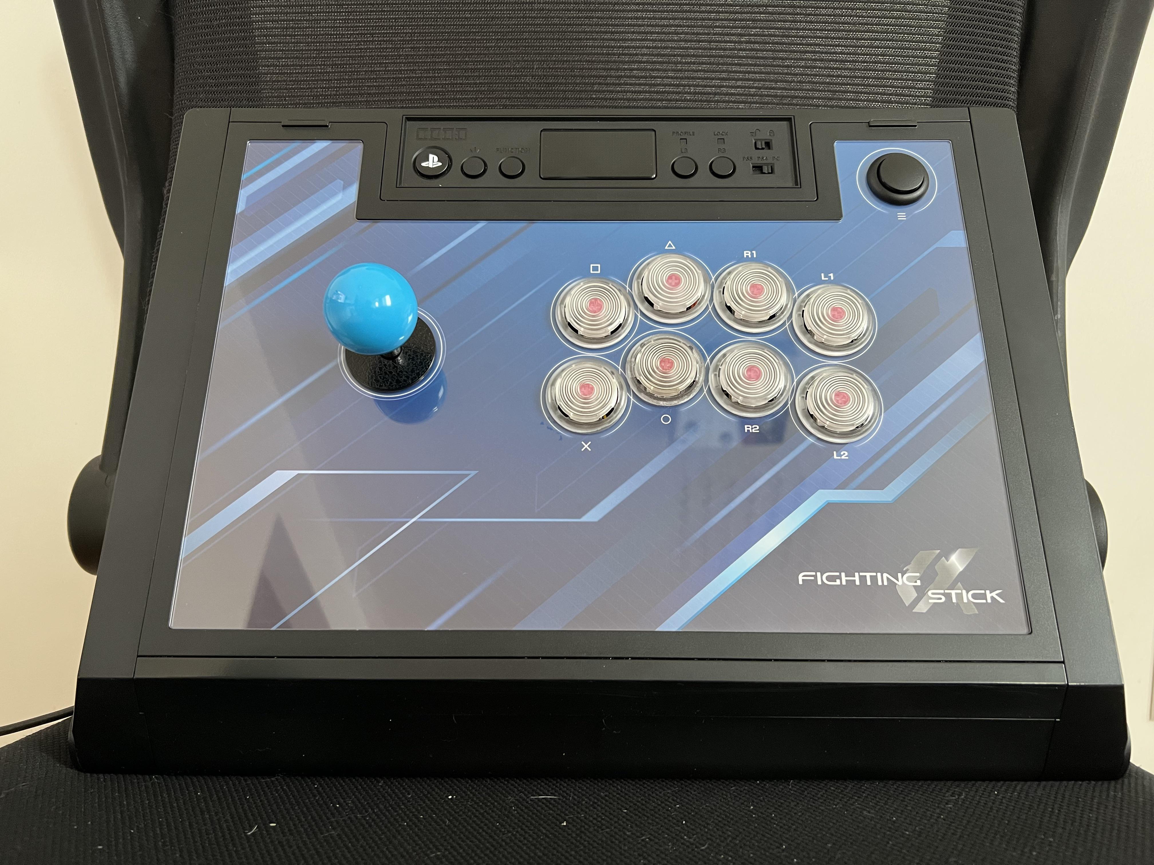 My fightstick Hori fight stick alpha body + Sanwa stick + kailh box