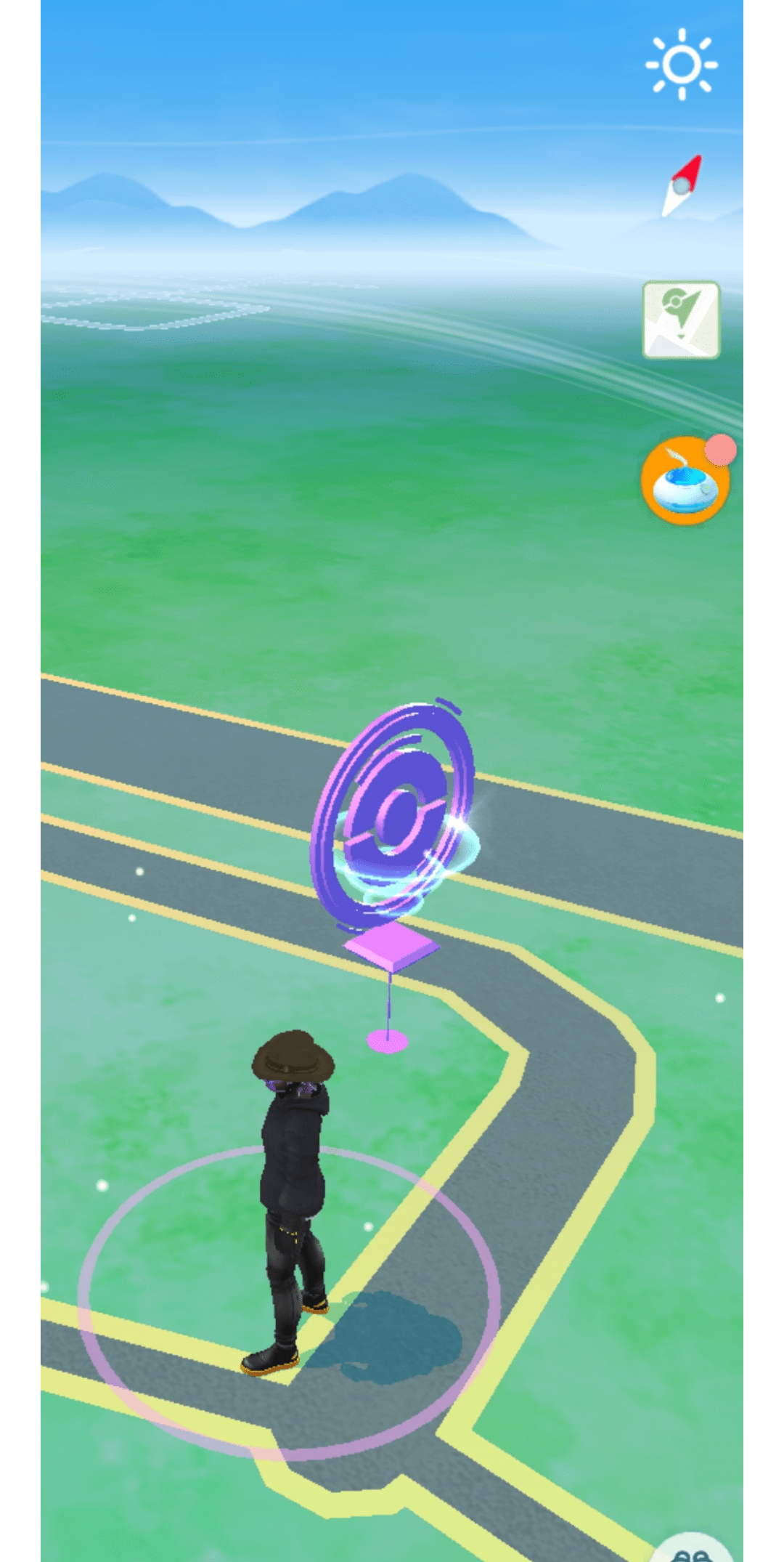 What does this halo mean around the pokestop r/pokemongo