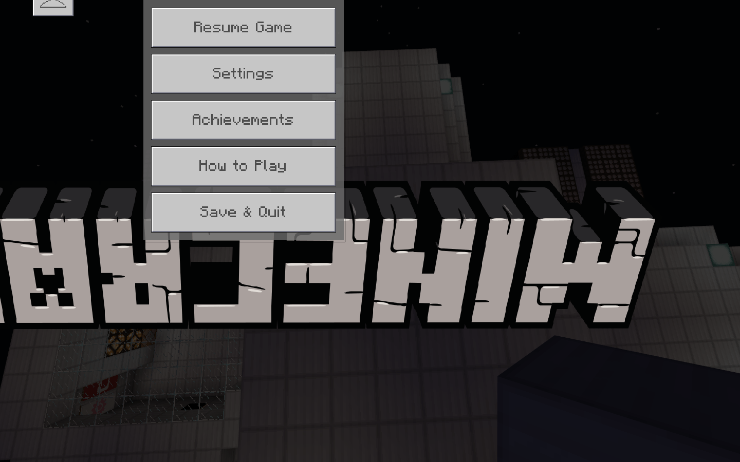 Glitched pause menu on Win10 edition r/Minecraft