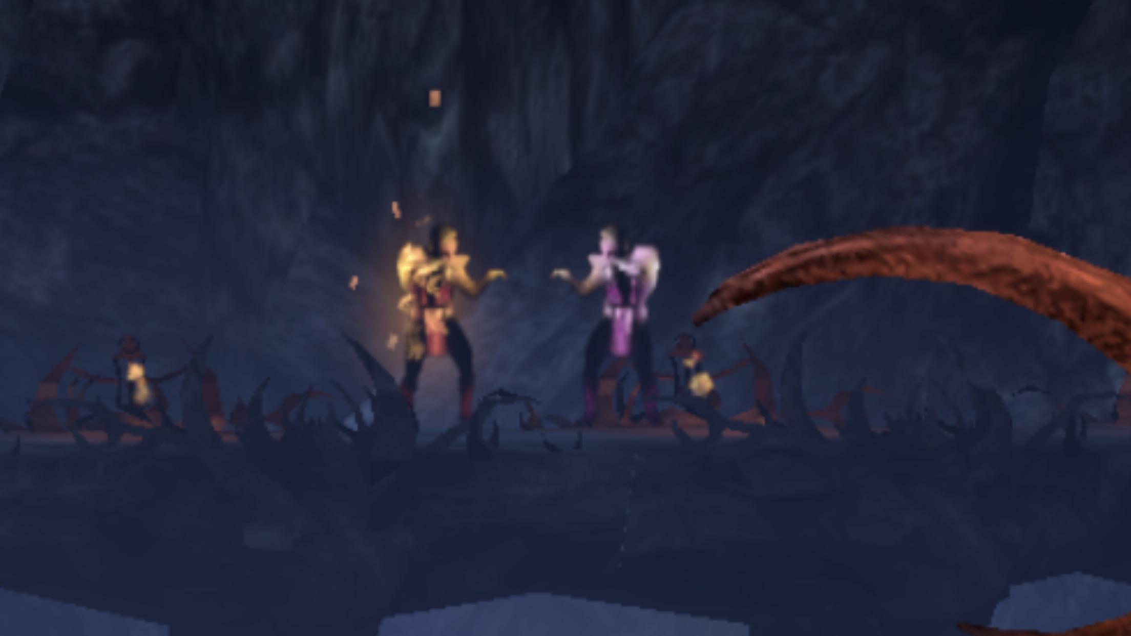 Never noticed this before. Rain and Blaze seem to be in Klassic form in