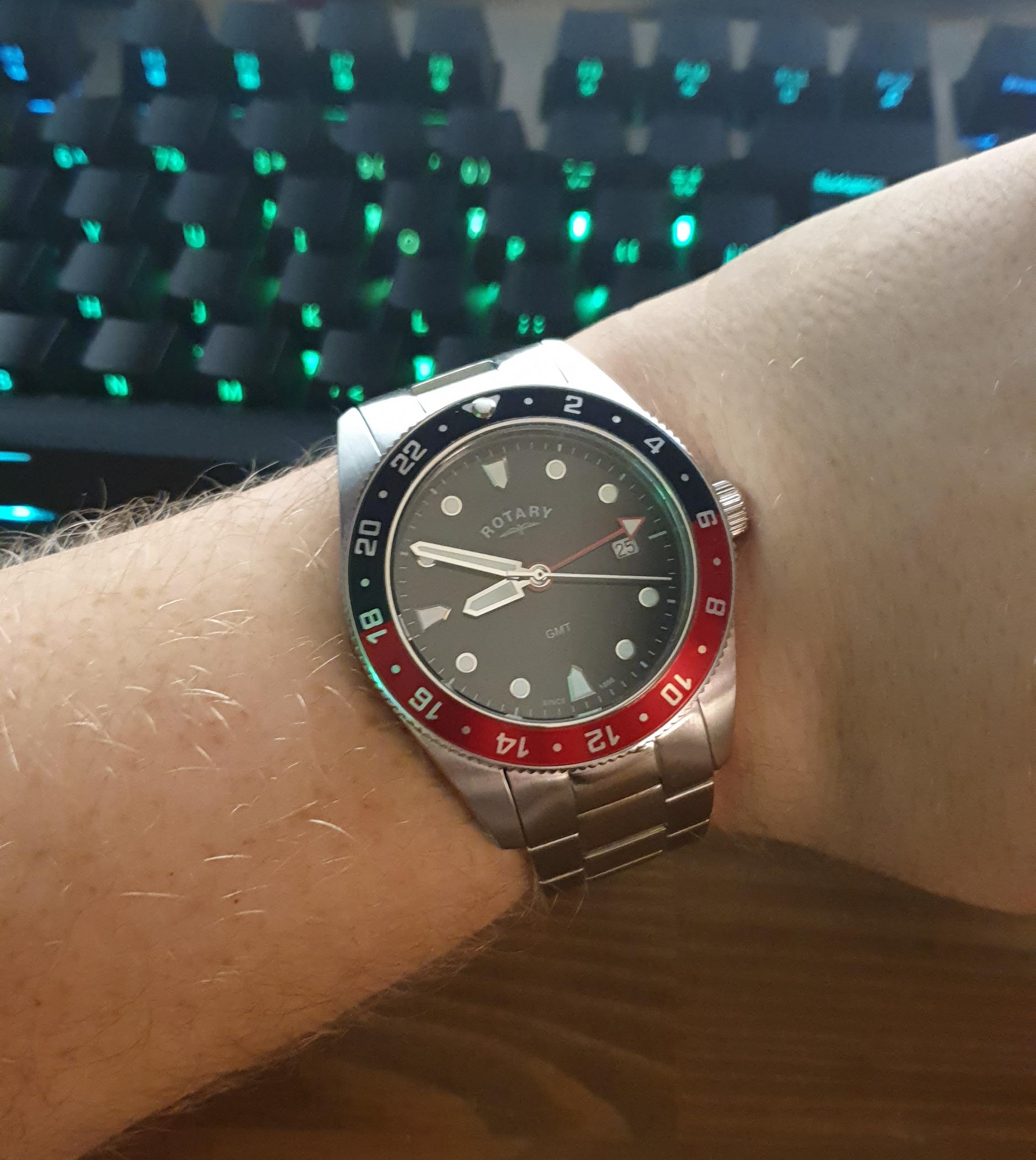 [Rotary] GMT Pepsi. My first real watch, and a start into a possible
