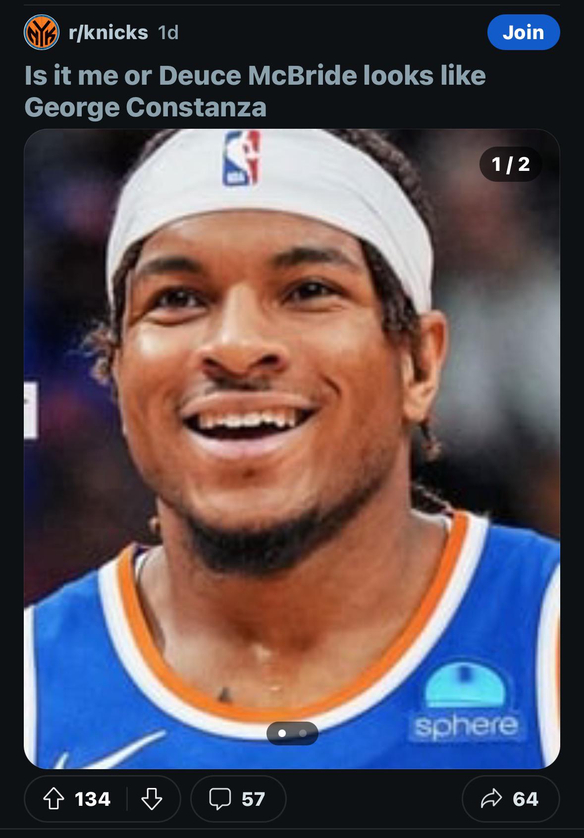 Hope the Knicks don’t get breathable cotton jerseys r/UnexpectedSeinfeld