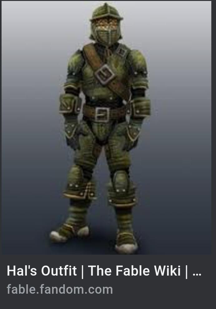 Am I the only one who misses original Fable armour?? : r/Fable