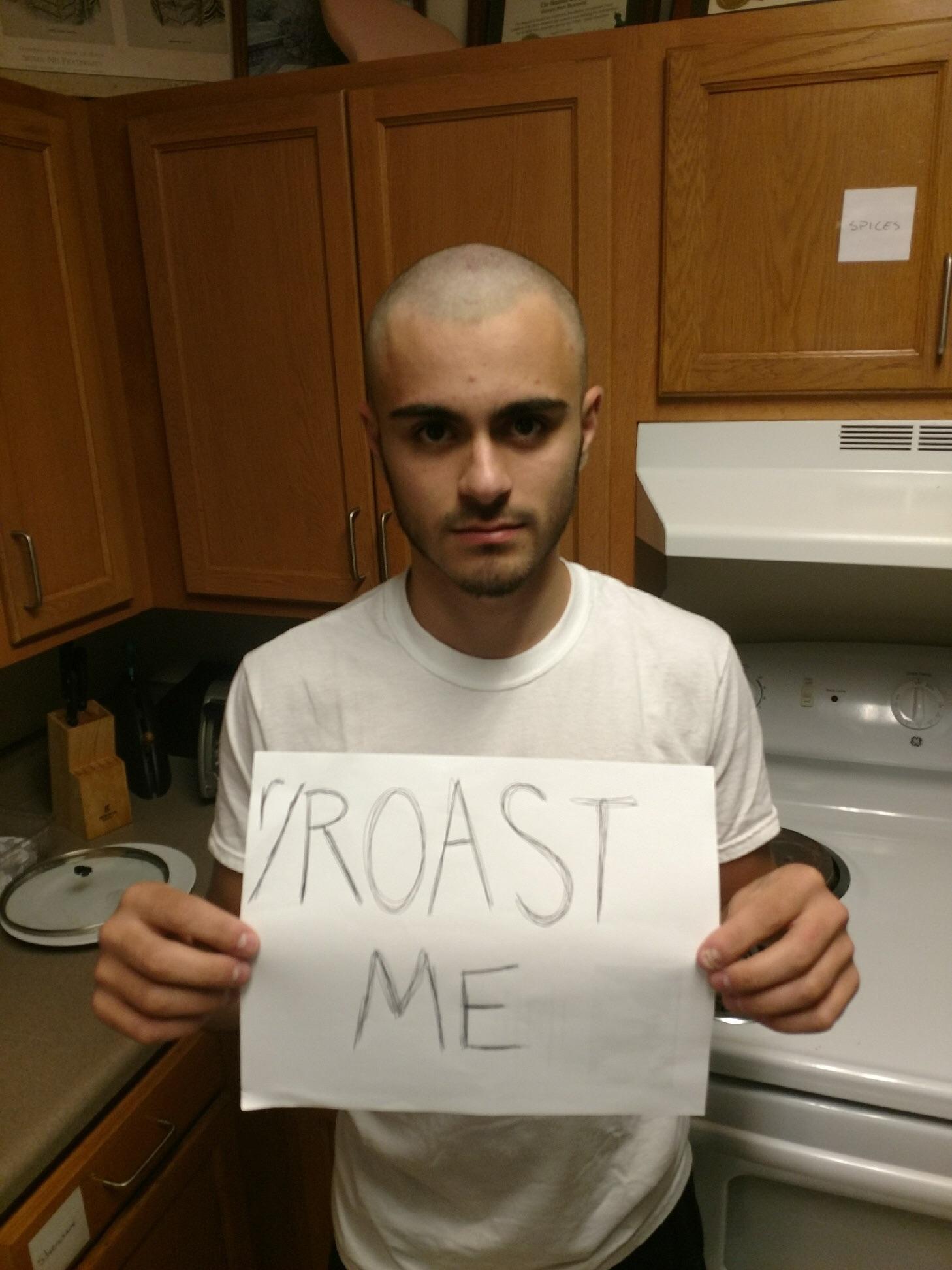 Roast this bald guido r/RoastMe