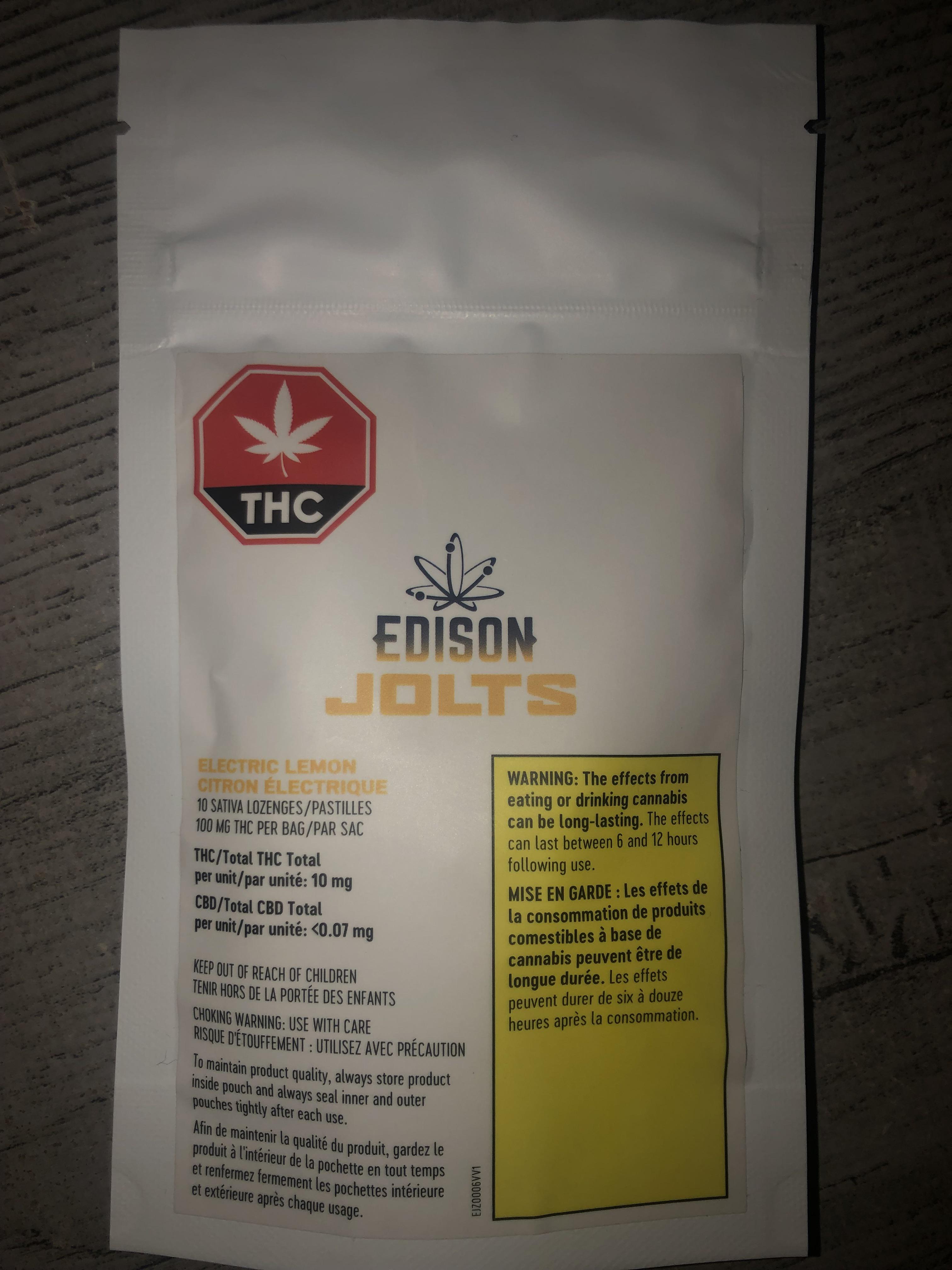 Edison Jolts Electric Lemon (review in comments) r/TheOCS