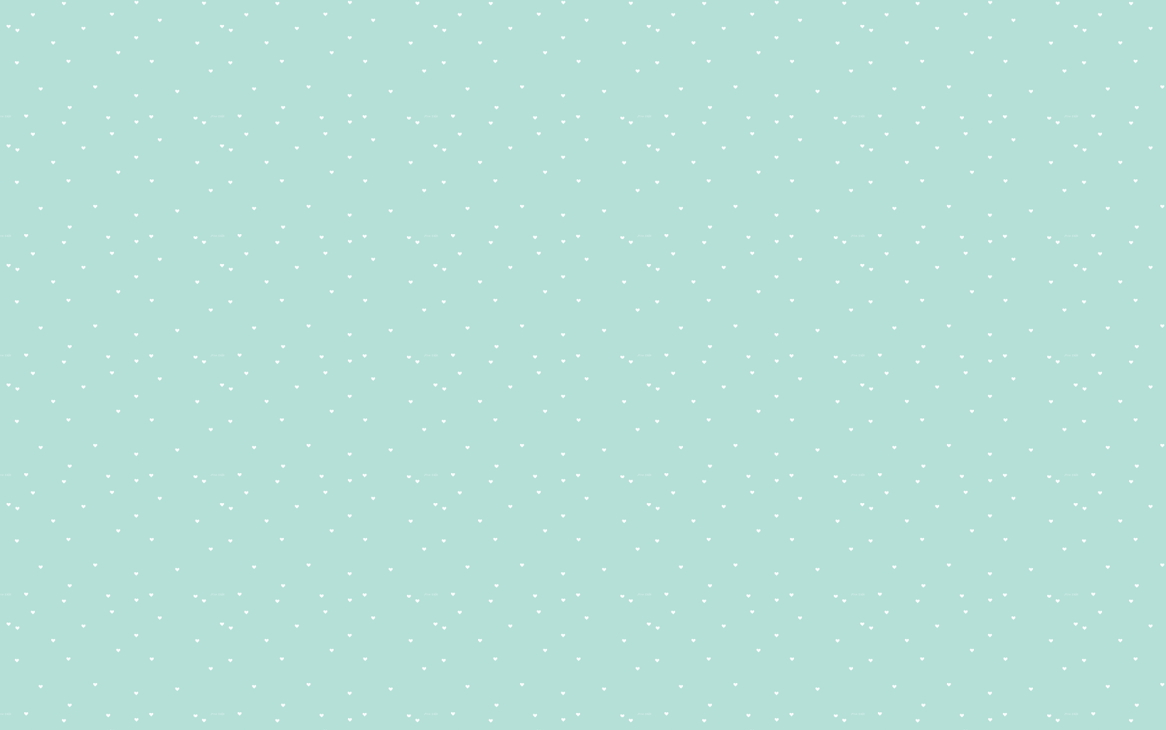 Cuteaestheticlight blue background with little hearts tiled