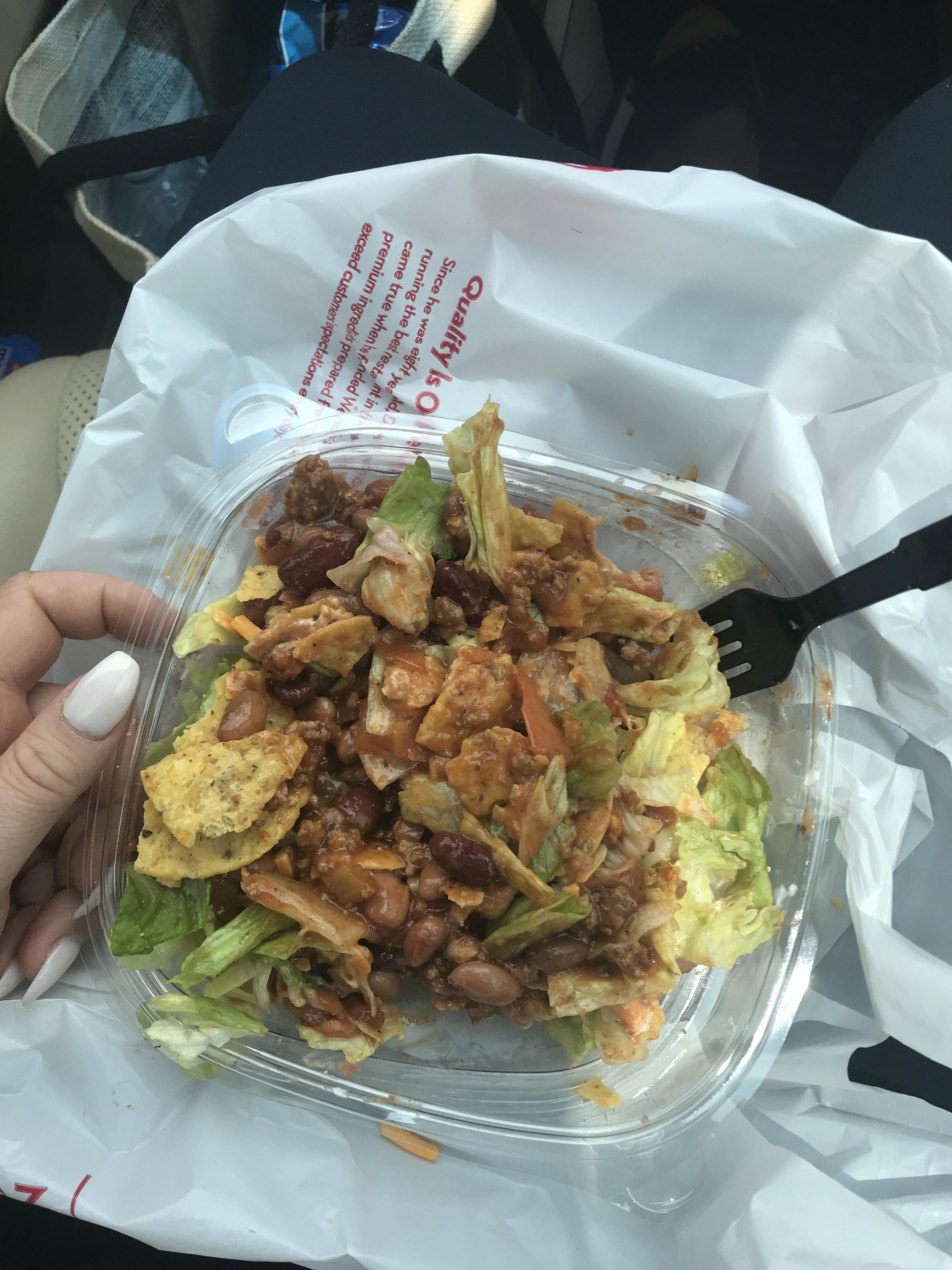 Taco salad from Wendy’s... r/shittyfoodporn