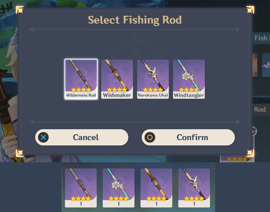 For the love of OCD pls reorder the fishing rod selection in invent
