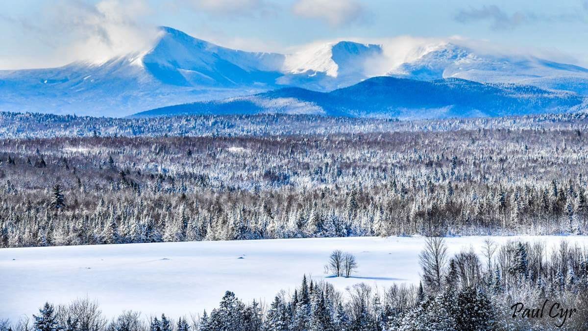 Beautiful Mt. Katahdin pic from Paul Cyr r/Maine