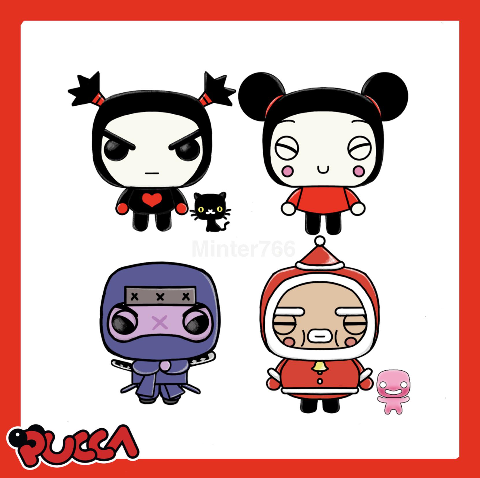Concepts for a Pucca Funko Pop series! What do you guys think? funkopop