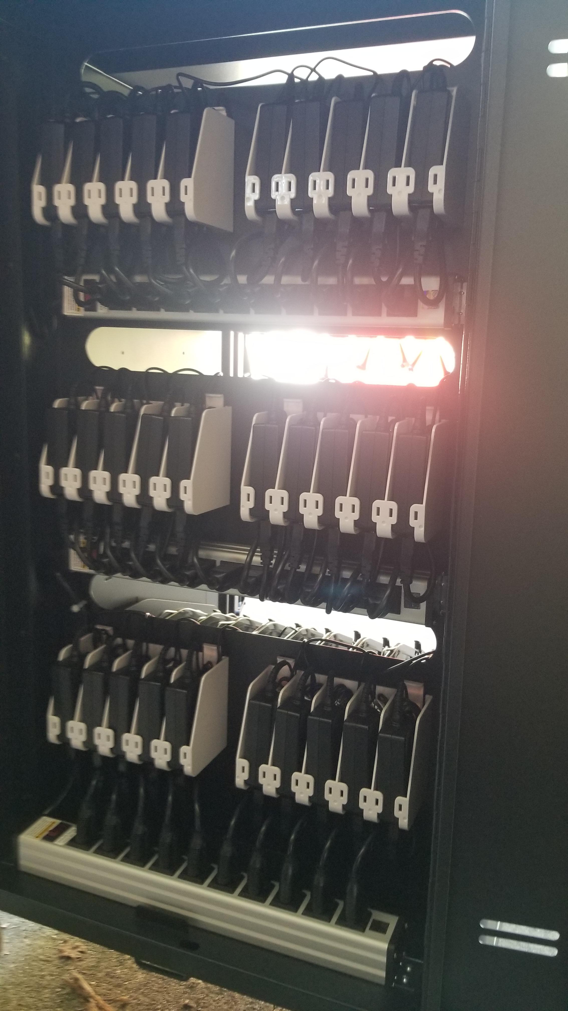 Someone posted a Chromebook cart. Here is mine r/cableporn