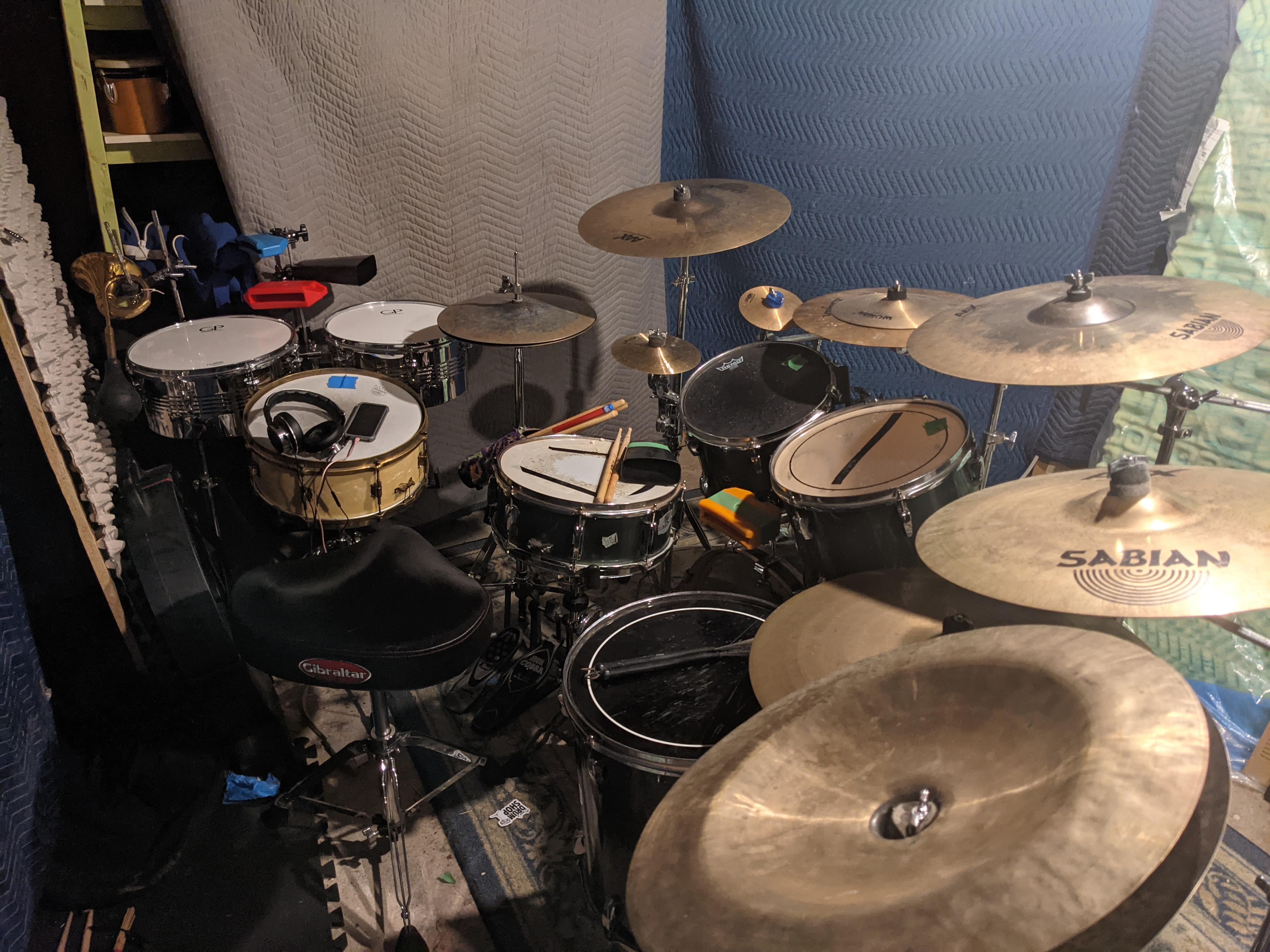 Just added timbales to my kit r/drums