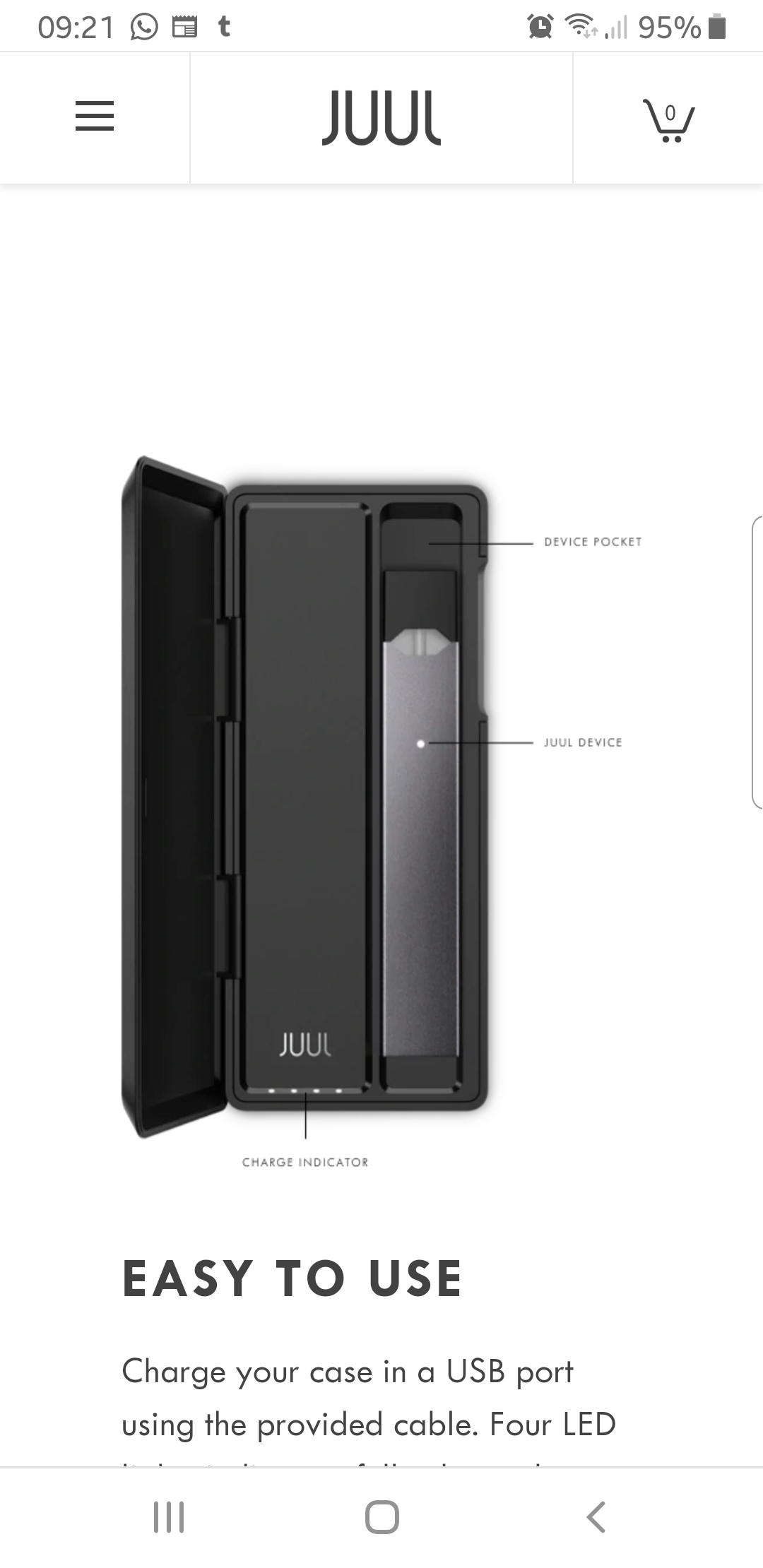 The Juul charging case has a "device pocket"..... r/juul