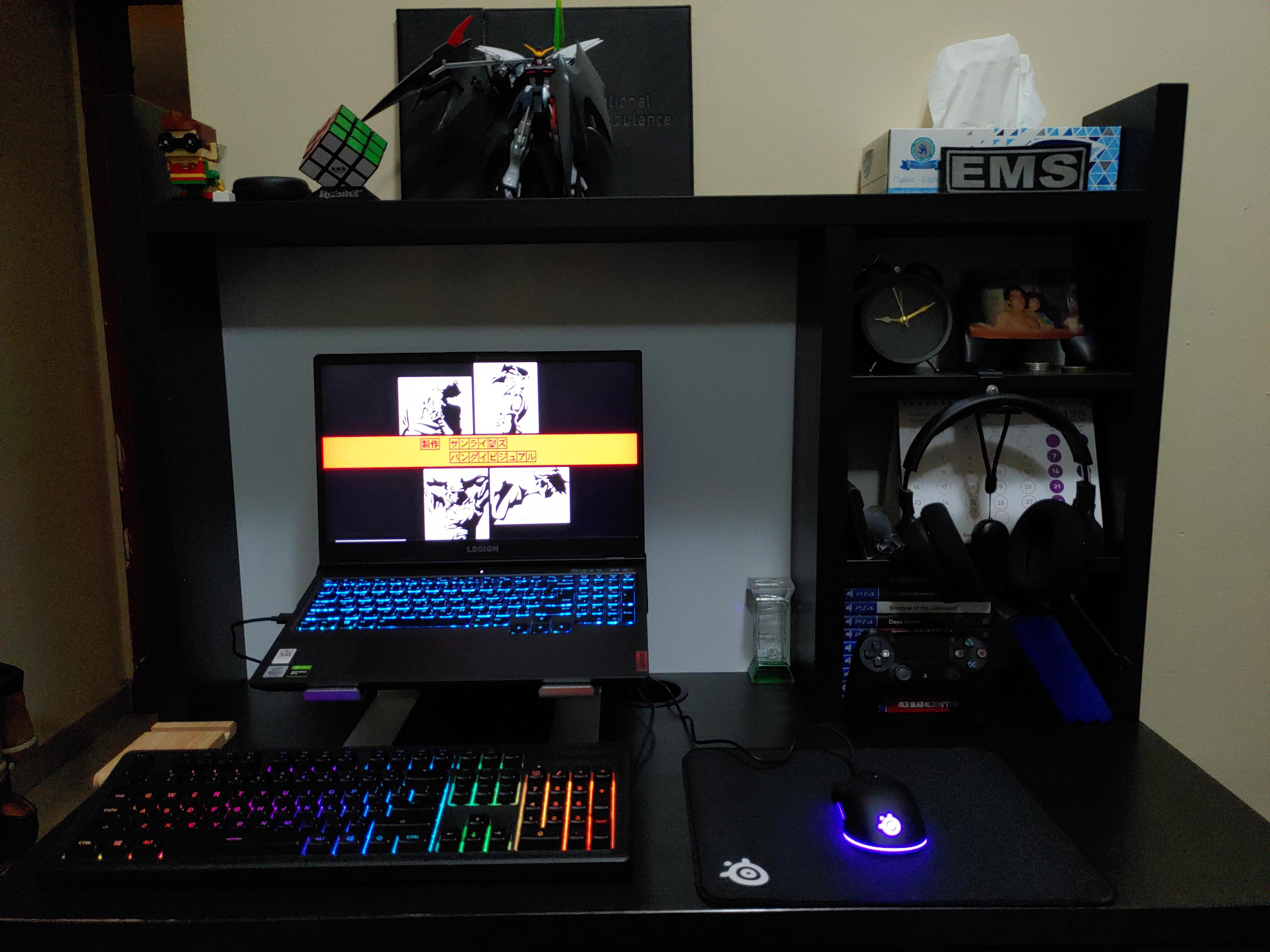 Finally got my Lenovo Legion 5. Bought a stand along with it, as