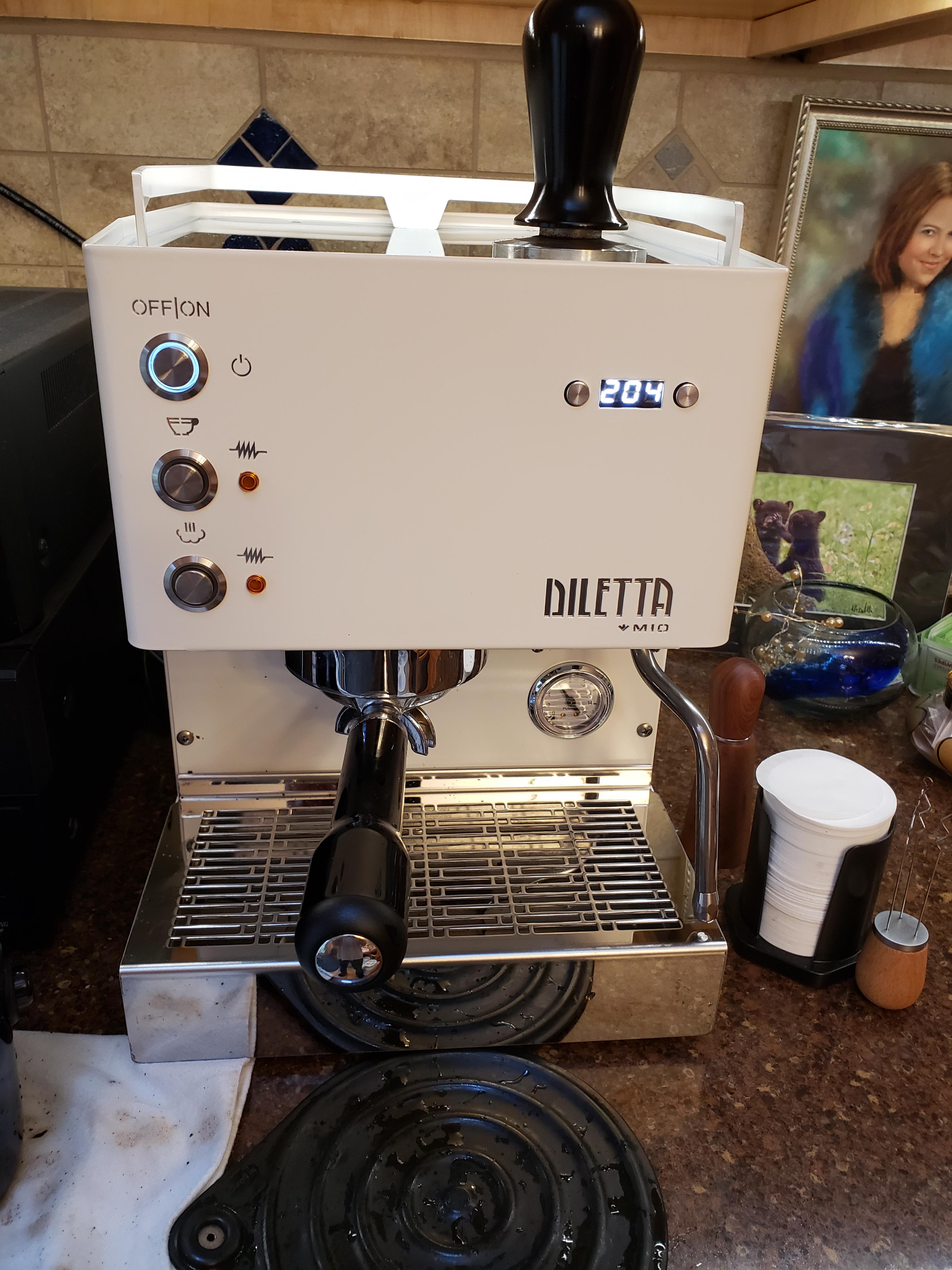 start of my Diletta Mio adventure r/espresso