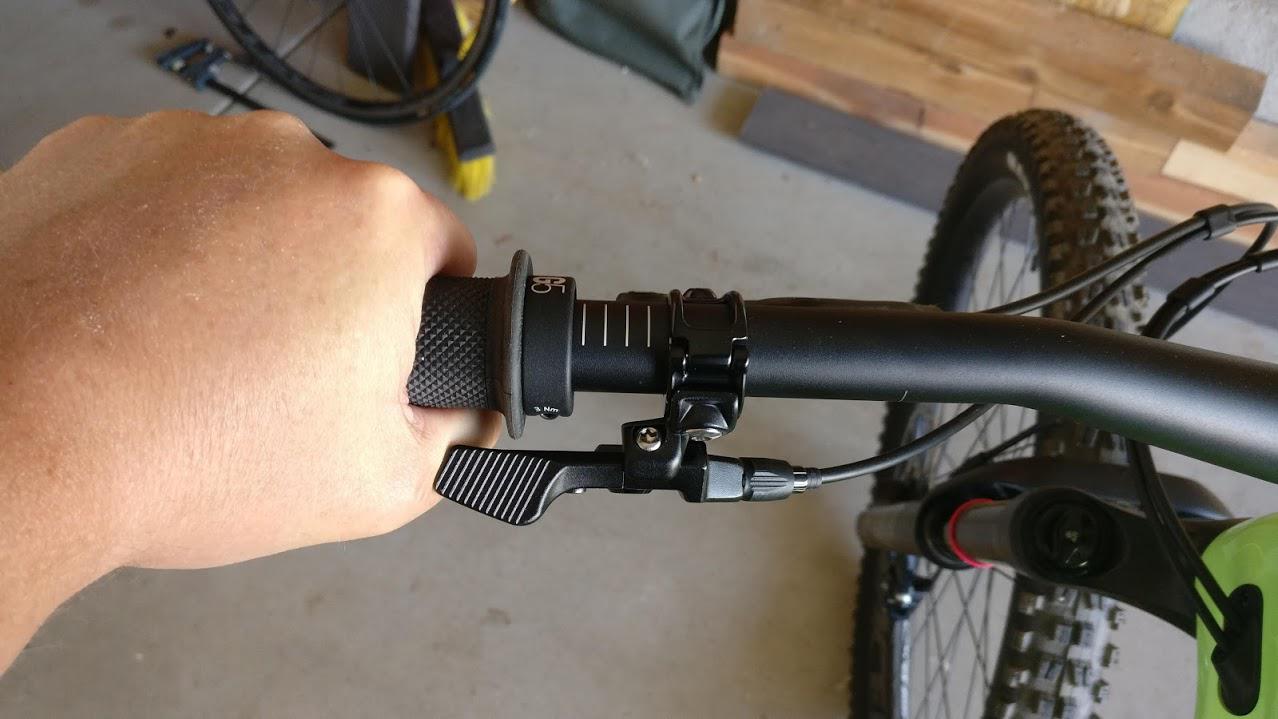 Spectral 29 CF 7 Iridium Dropper post alternative lever clamp options