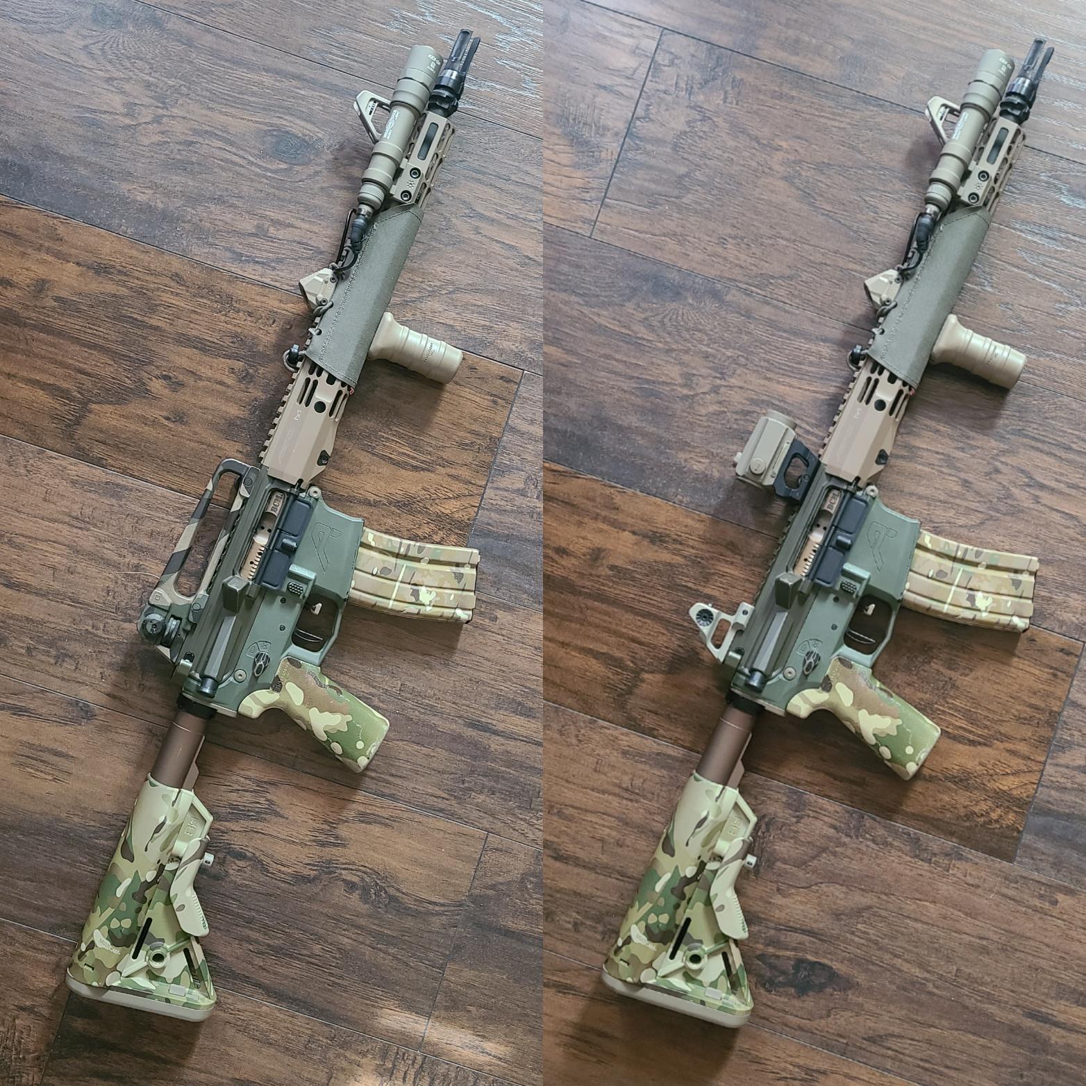 Carry handle or Scalarworks peak irons with RDS? r/ar15