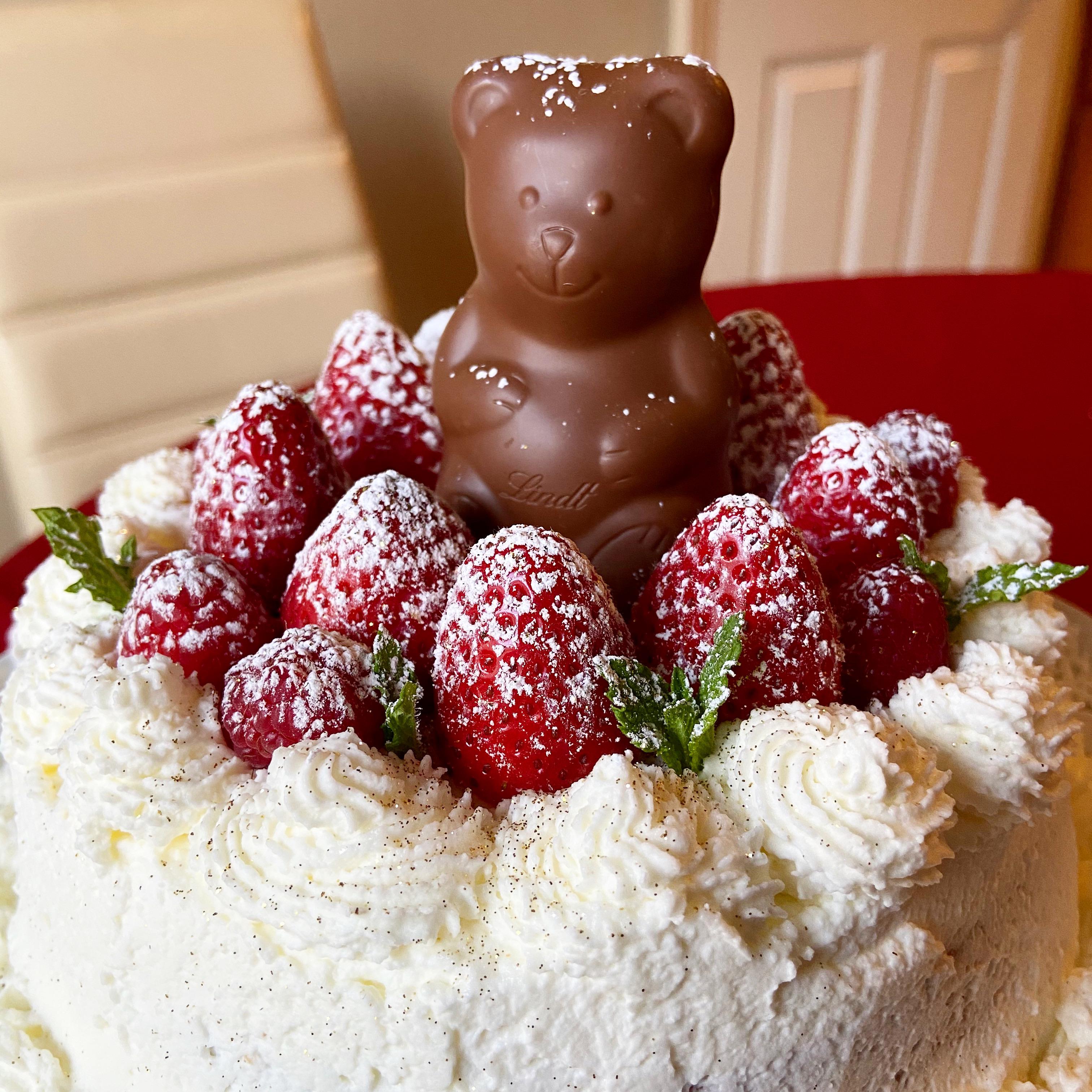 [homemade] Christmas Cake r/food