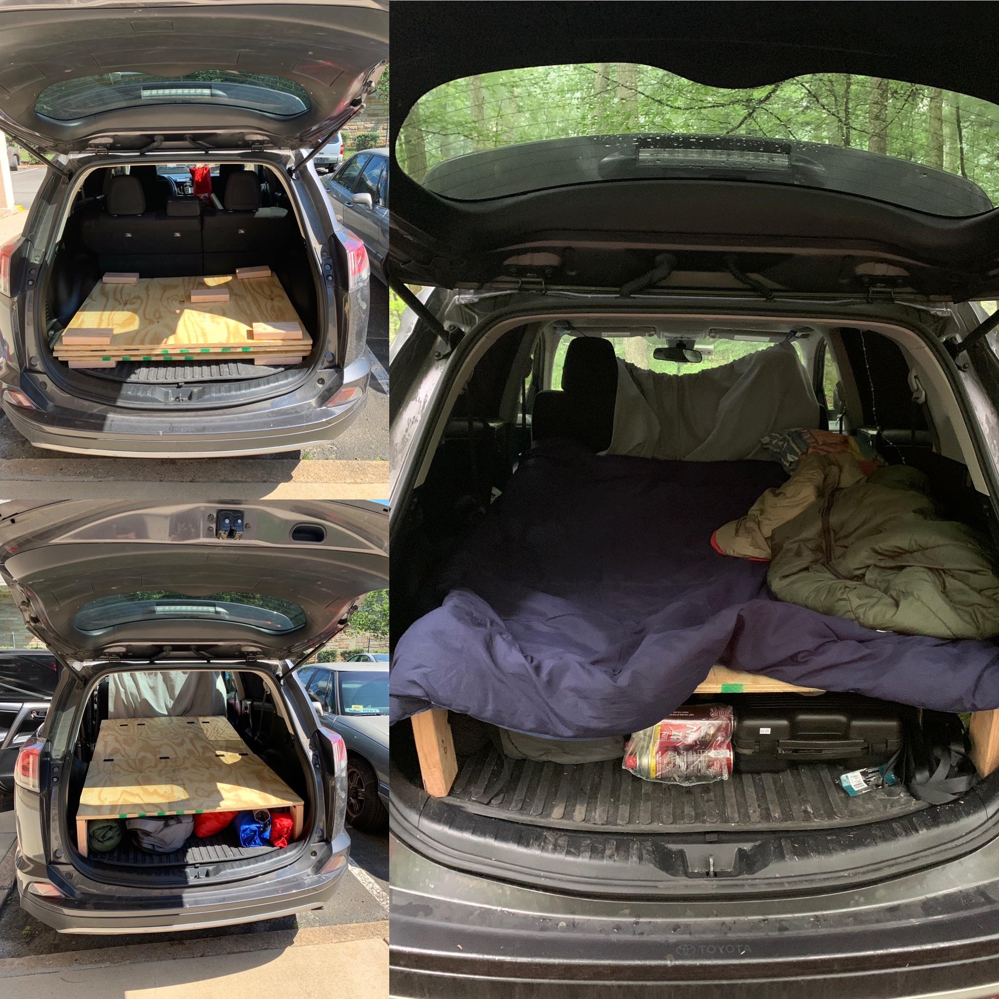 Finally camping at my 2018 Rav4