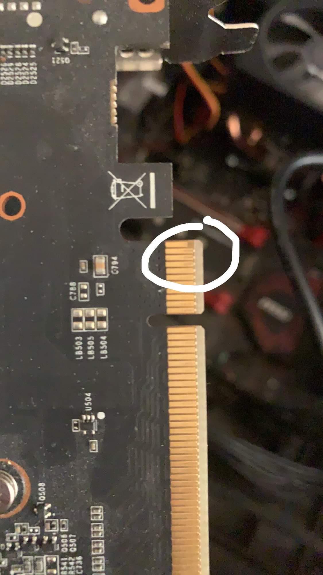 Computer powers up and monitor but no image shows on it. Is this the