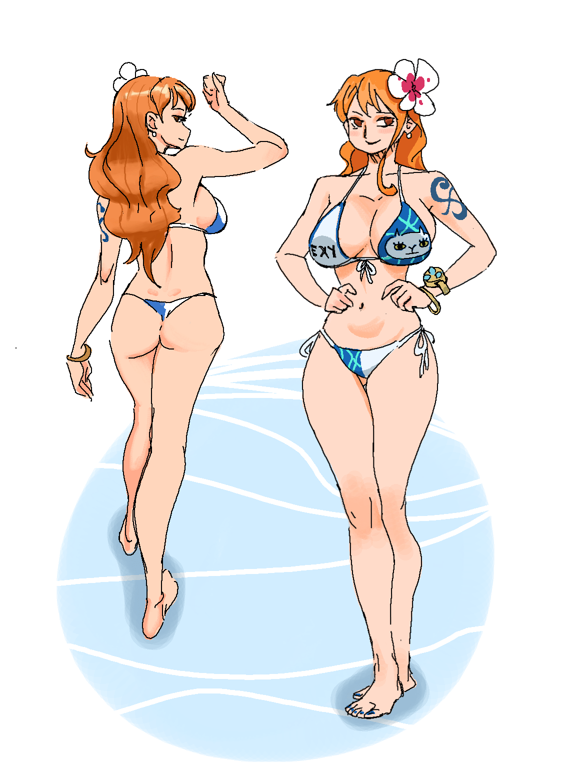 Nami (bikini from "Gold" film) r/OnePiece