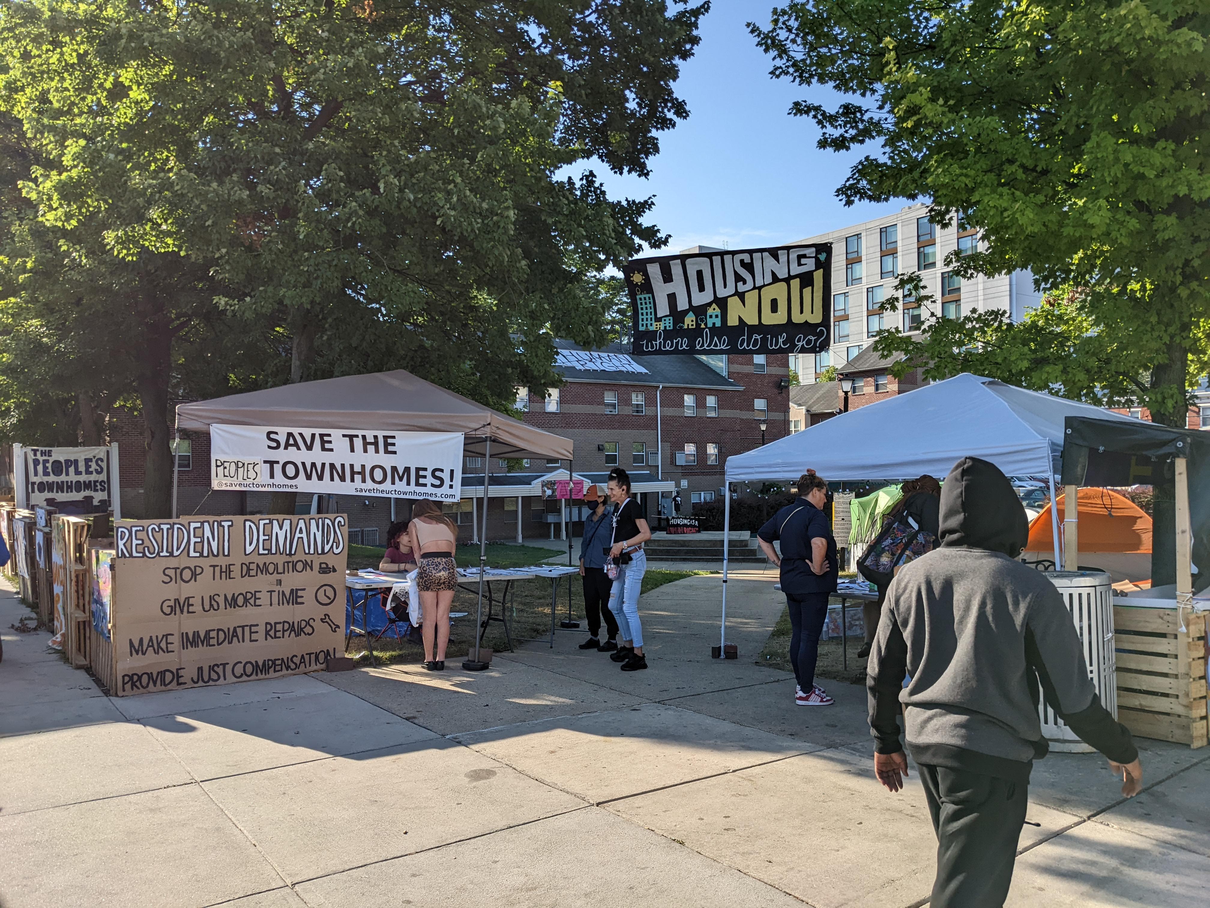 40th and Market housing encampment r/philadelphiaforall
