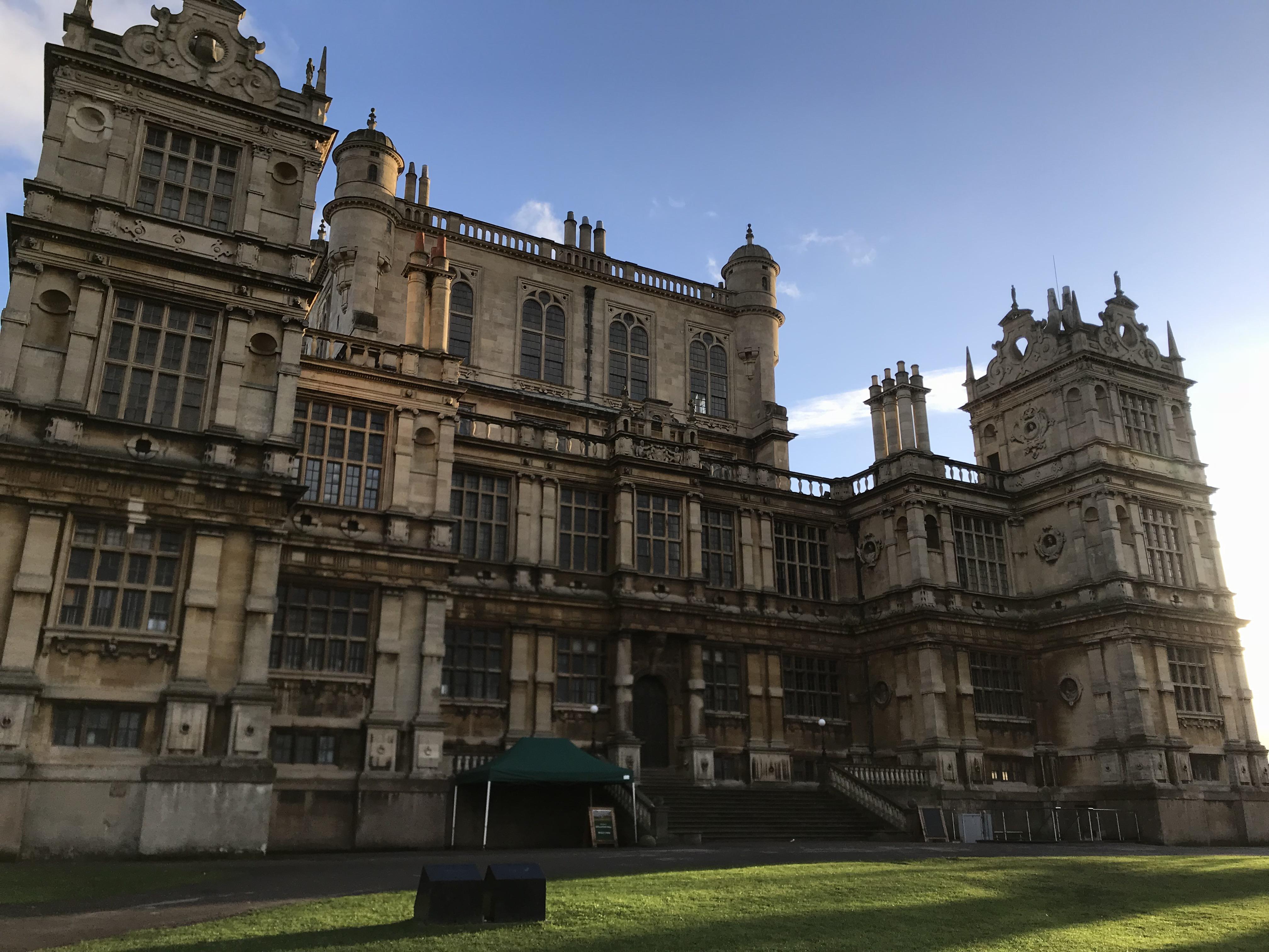 Today I visited the ‘Wayne Manor’. Used in the Dark Knight Rises film