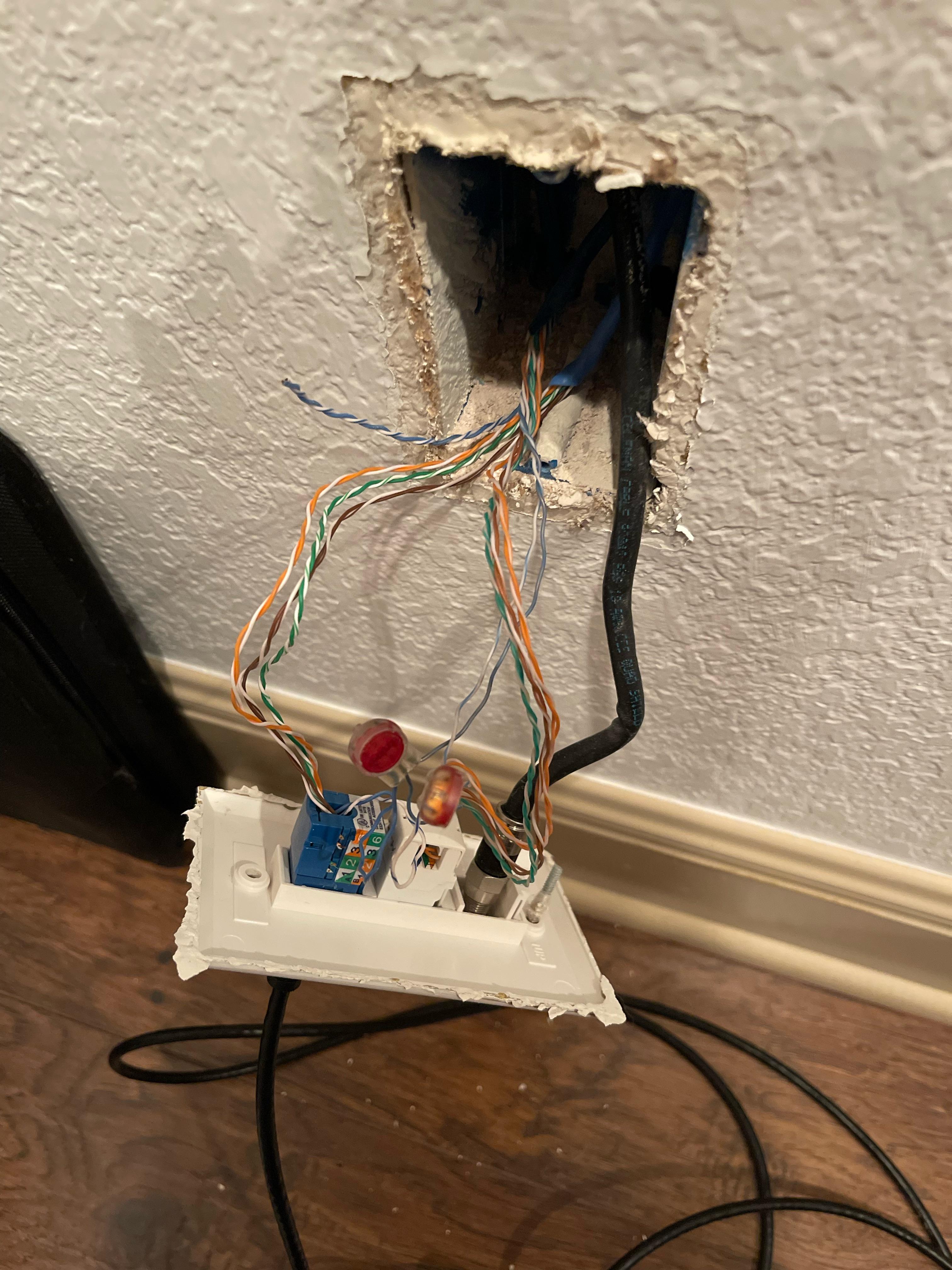 Well I can see why I’m only getting 100Mbps. But why would anyone wire