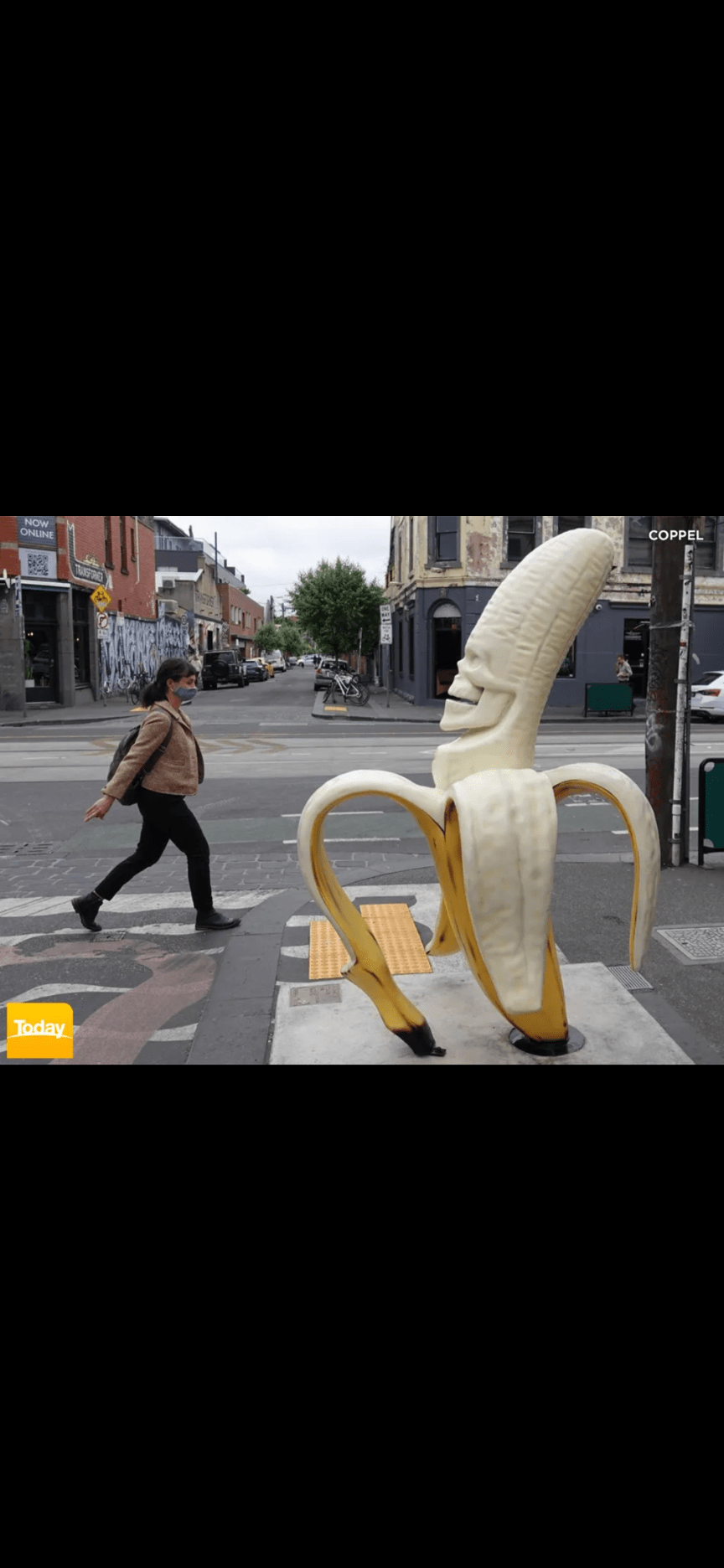 This Banana Statue in Melbourne, Australia ATBGE