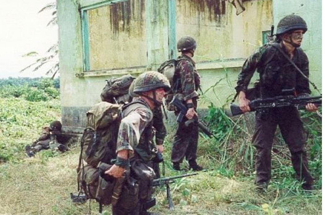 Operation Barras Sierra Leone 10 September 2000, during the late stages