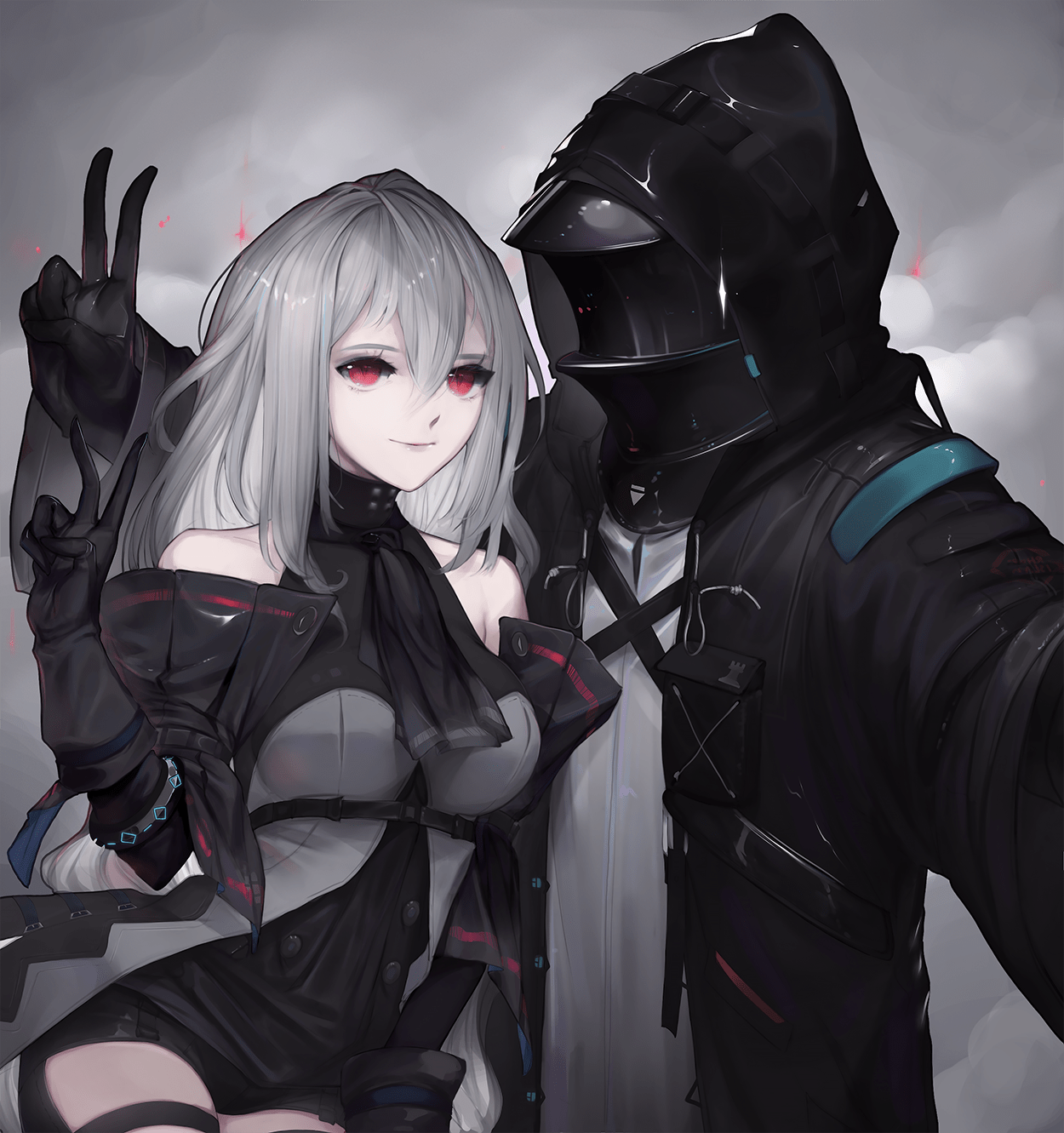 A little smile from Skadi ) arknights