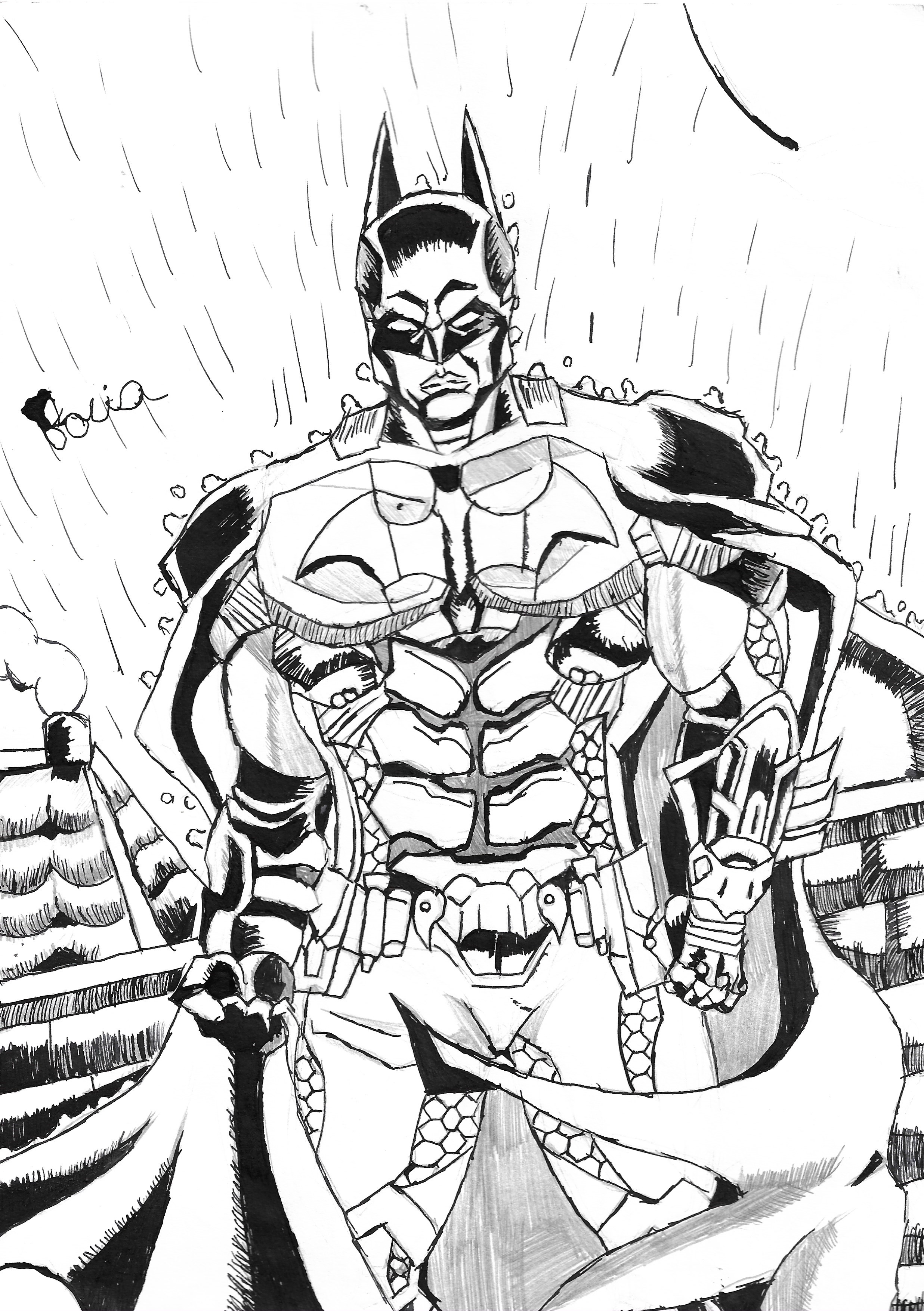Batman Arkham Coloring Pages