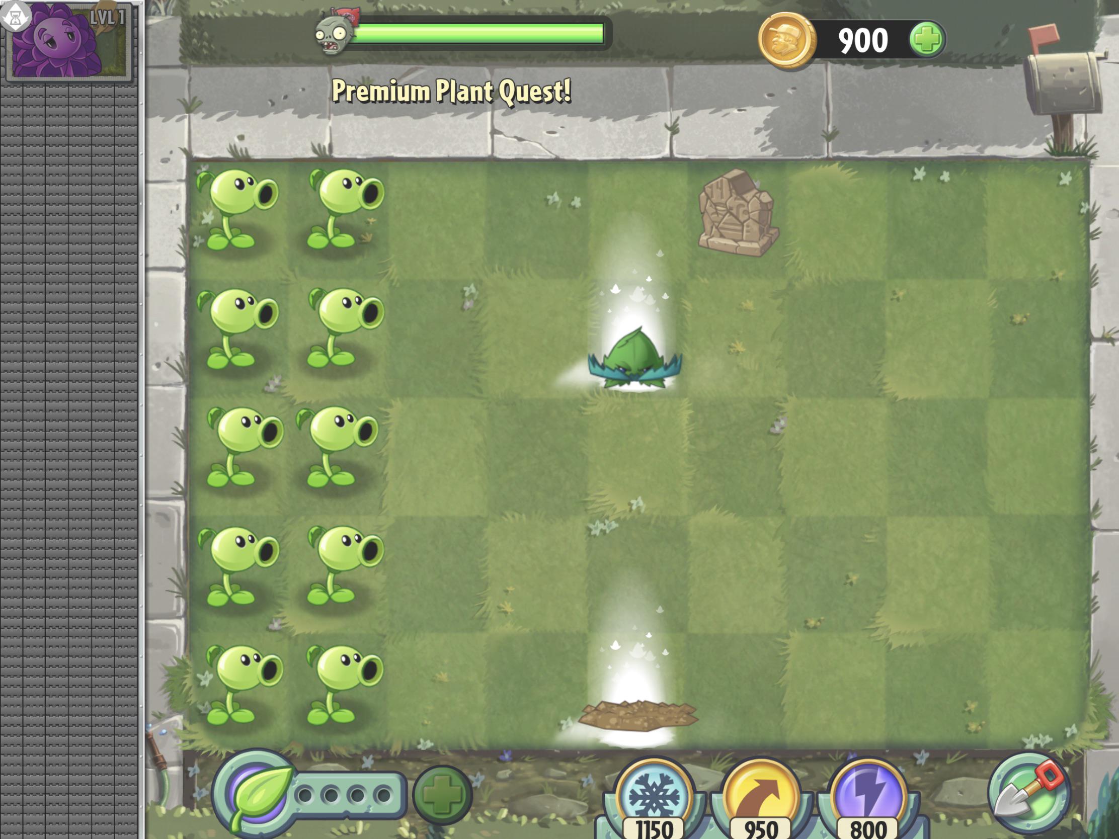 In the containmint premium plant test, apparently the grave buster