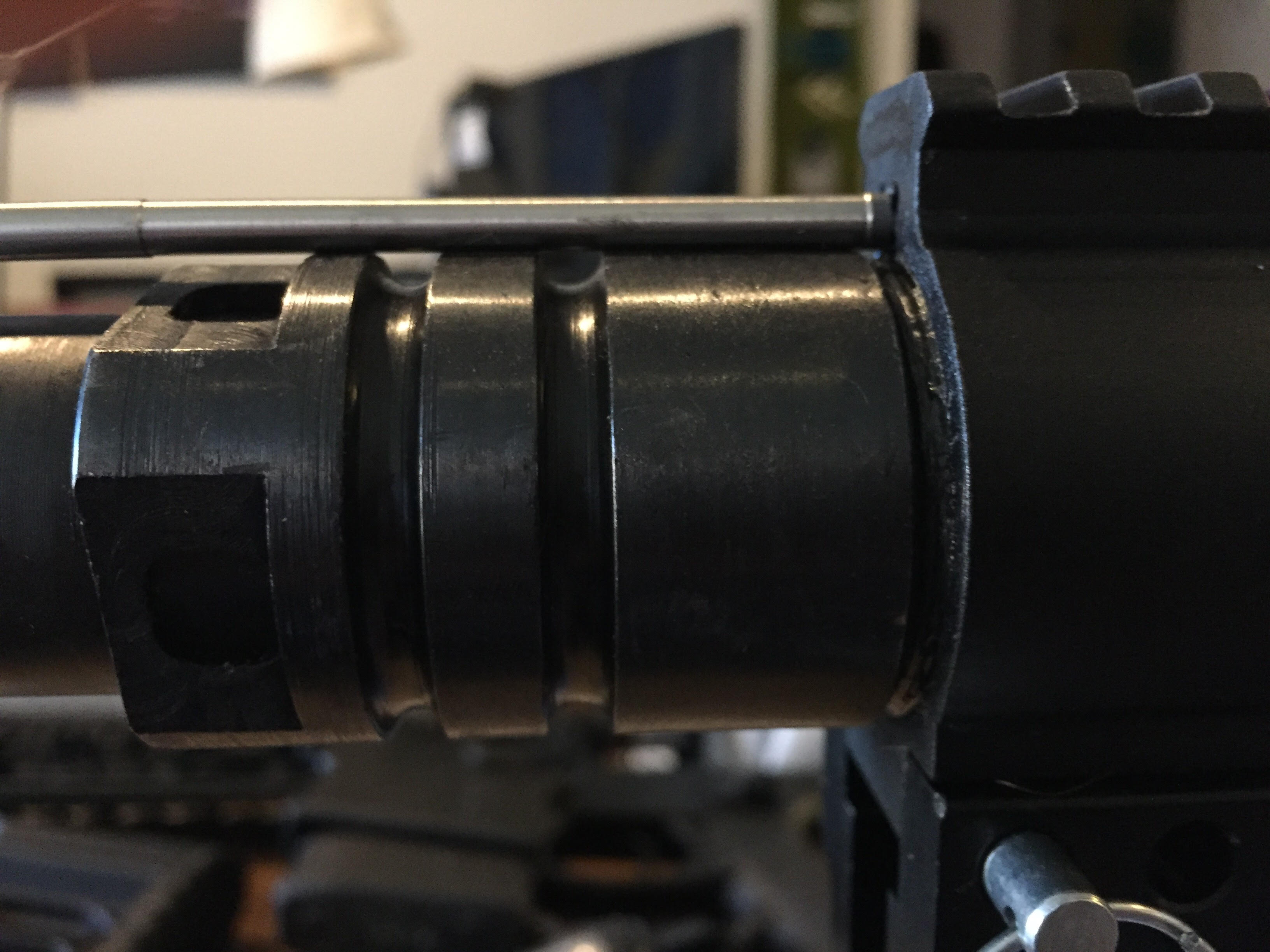 Gas Tube Hitting Barrel Nut AR10