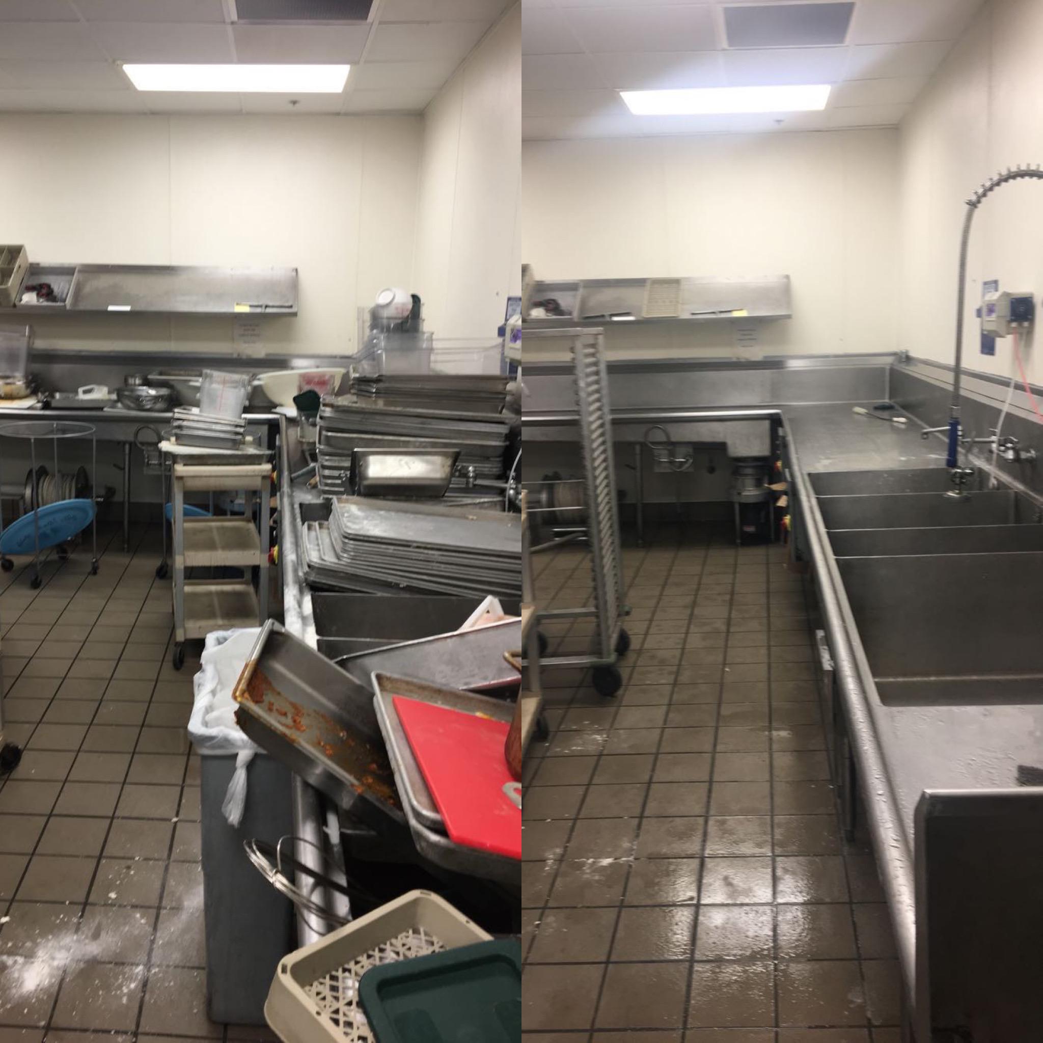 Sometimes I miss the satisfaction of ending a dishwashing shift at my