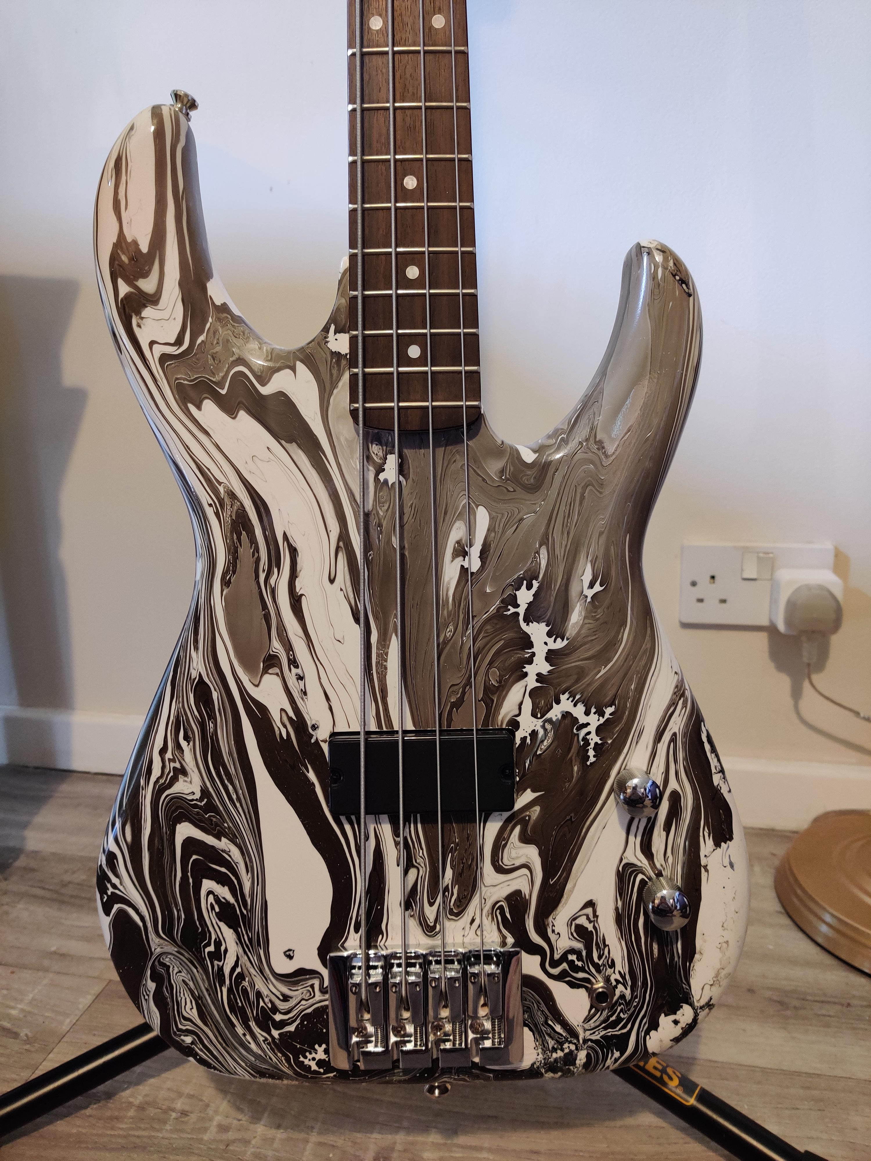 My live setup right now BassGuitar