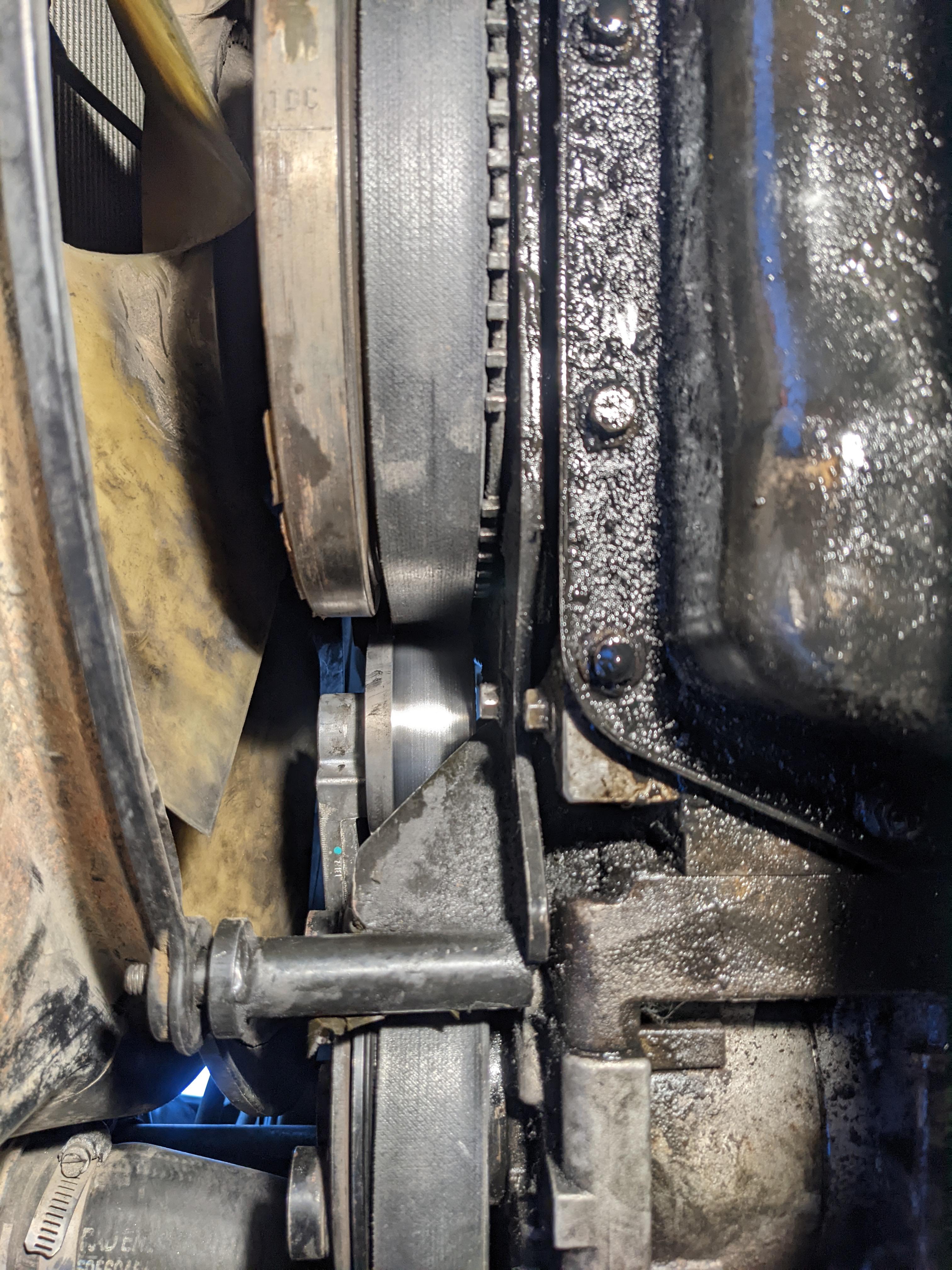 belt or tensioner? this happens when I turn the truck off. 3rd gen 3500