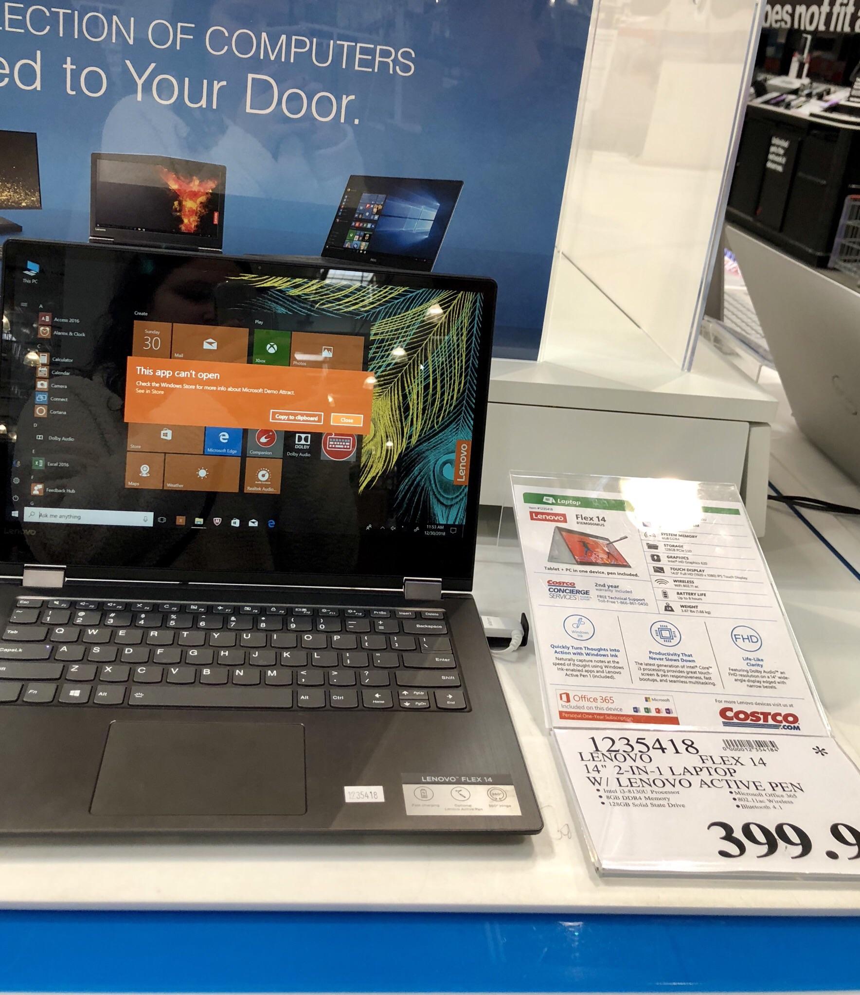 Input wanted on laptop from Costco for basic web browsing/schoolwork r/laptops
